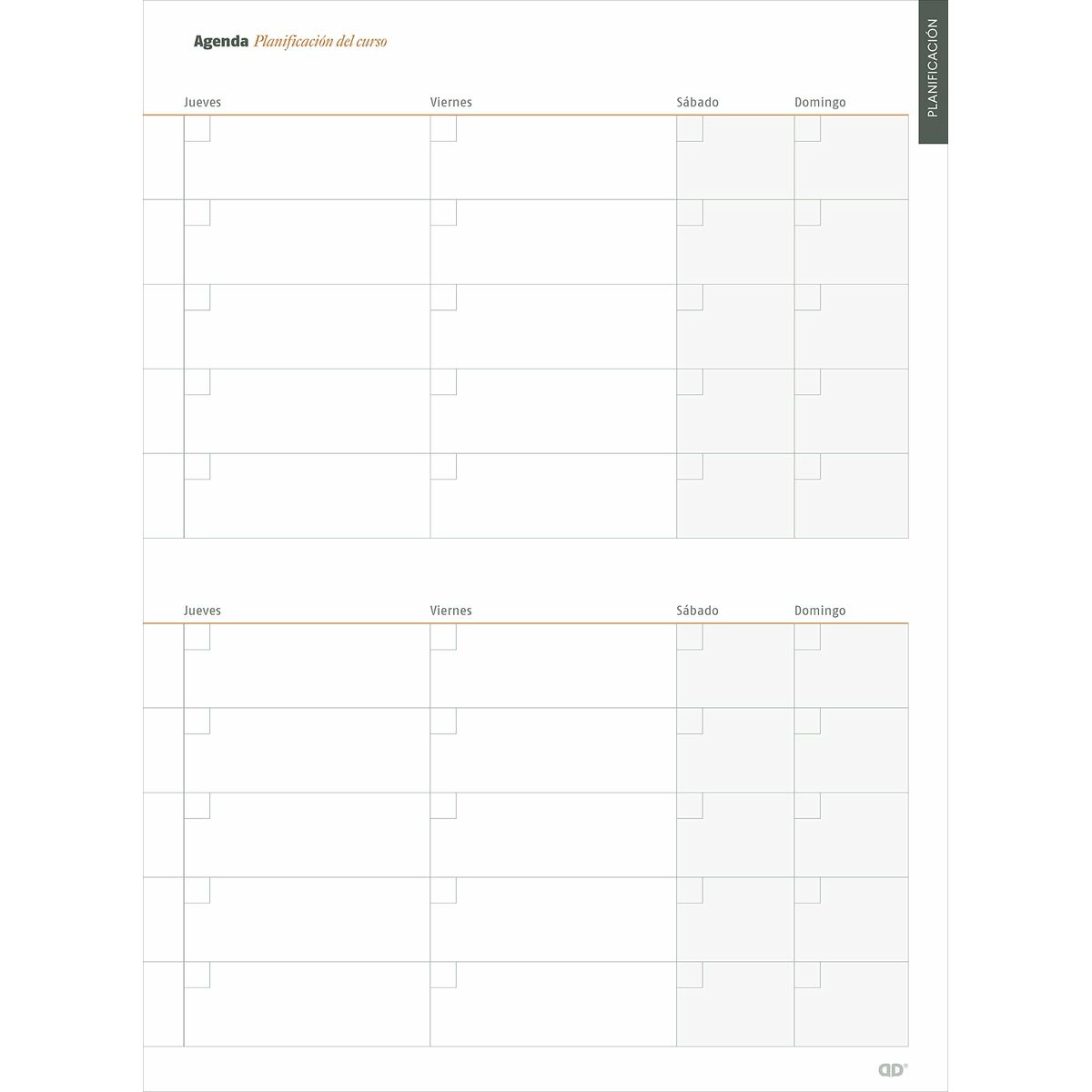 Agenda Additio Global Insegnante 24 x 32 cm - Immagine 2