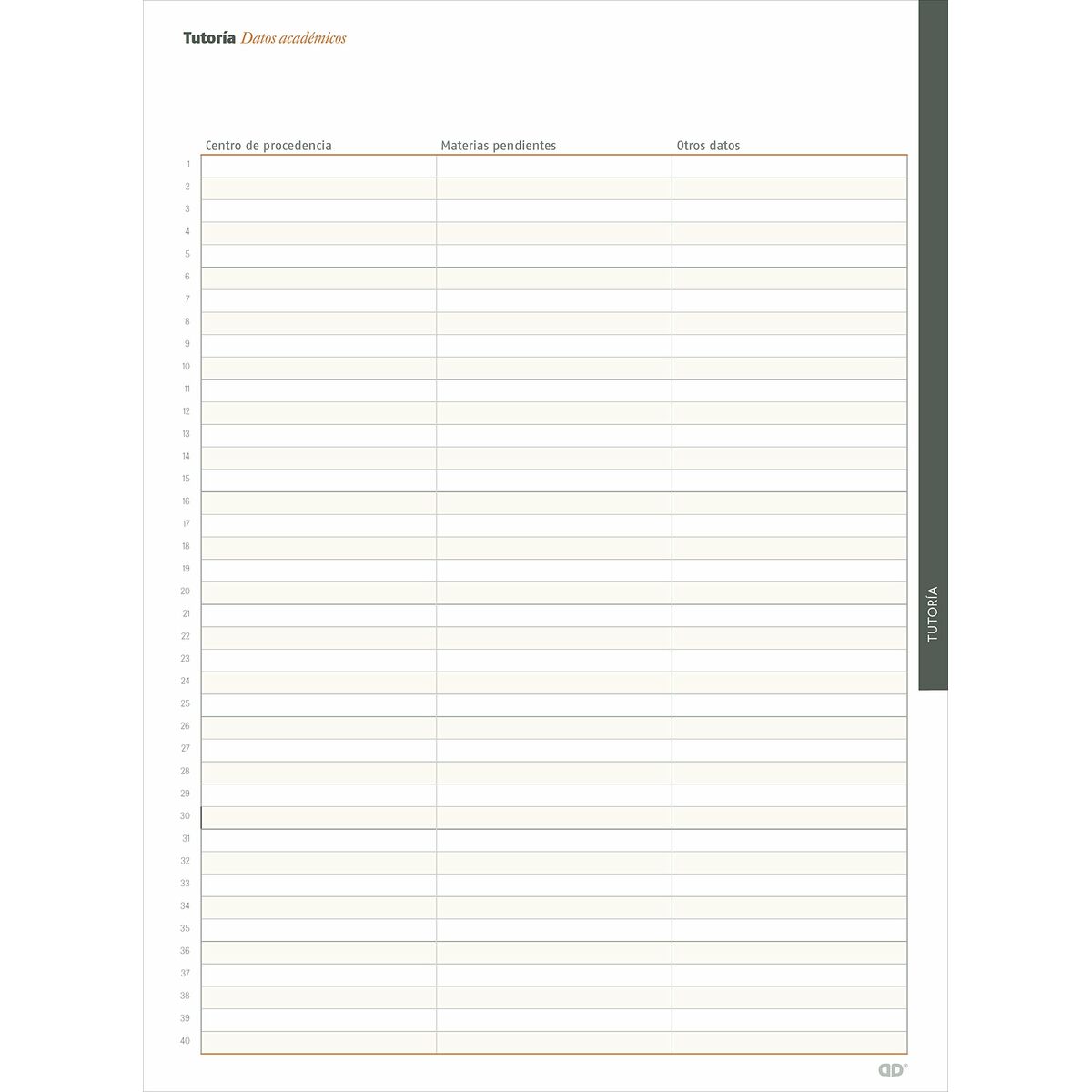 Agenda Additio Global Insegnante 24 x 32 cm - Immagine 6