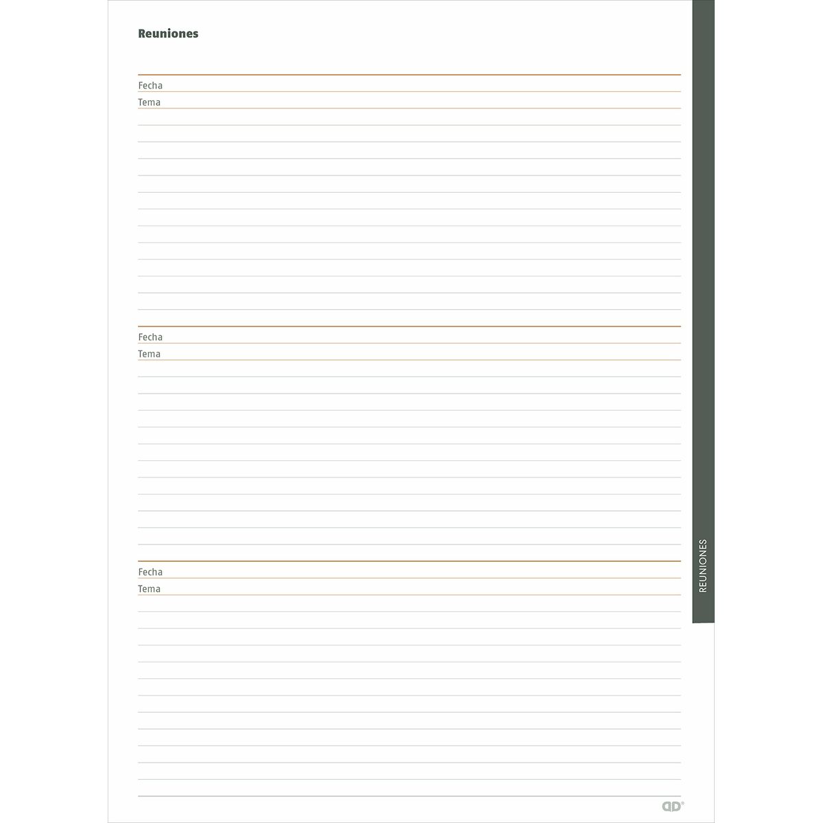 Agenda Additio Global Insegnante 24 x 32 cm - Immagine 7