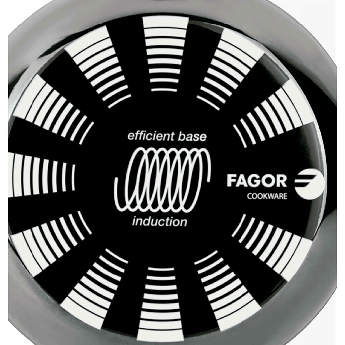Padella FAGOR Indutherm Nero Acciaio Smaltato (Ø 20 cm) - Immagine 4