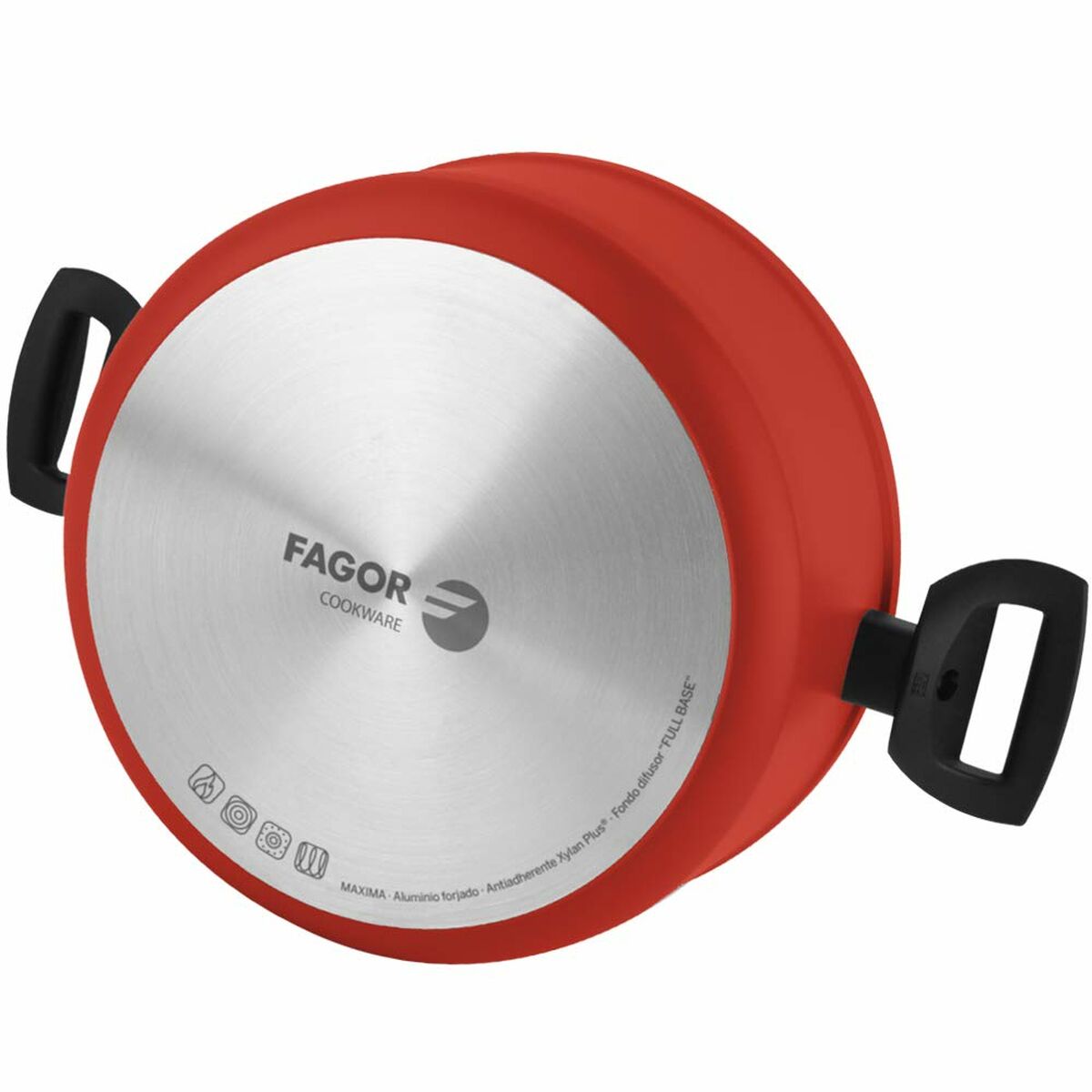 Casseruola Fagor Maxima Rosso Ø 20 x 10 cm - Immagine 2