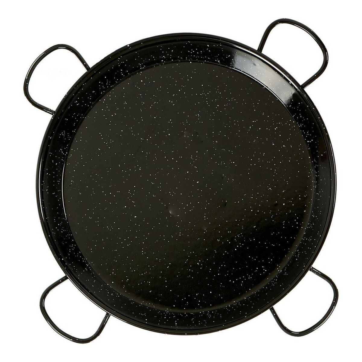 Padella La Dehesa Nero Acciaio Smaltato Ø 80 cm 97 x 8 x 97 cm - Immagine 2