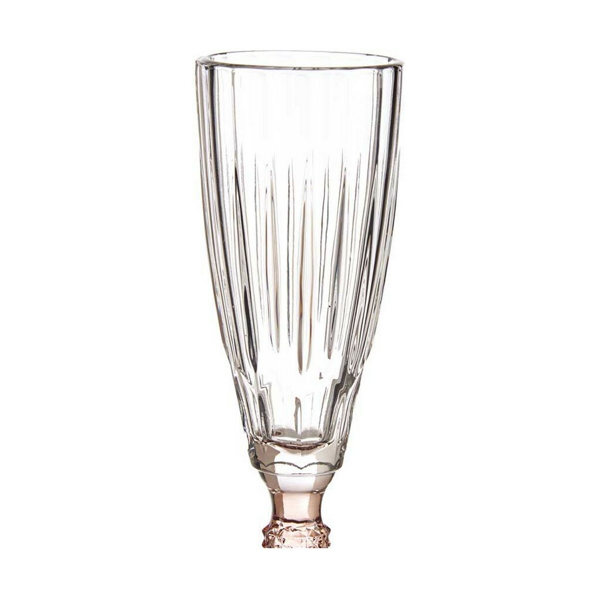 Calice da champagne Vivalto Exotic Marrone Cristallo 170 ml - Immagine 3
