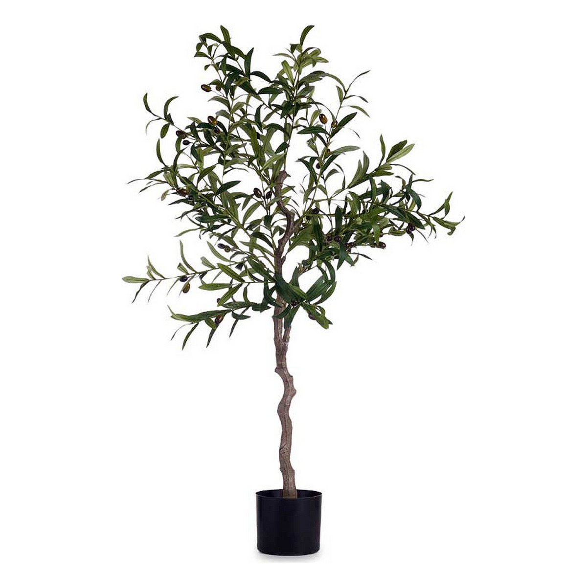 Pianta Decorativa Ibergarden Plastica Filo di ferro Ulivo 85 x 1,5 x 85 cm