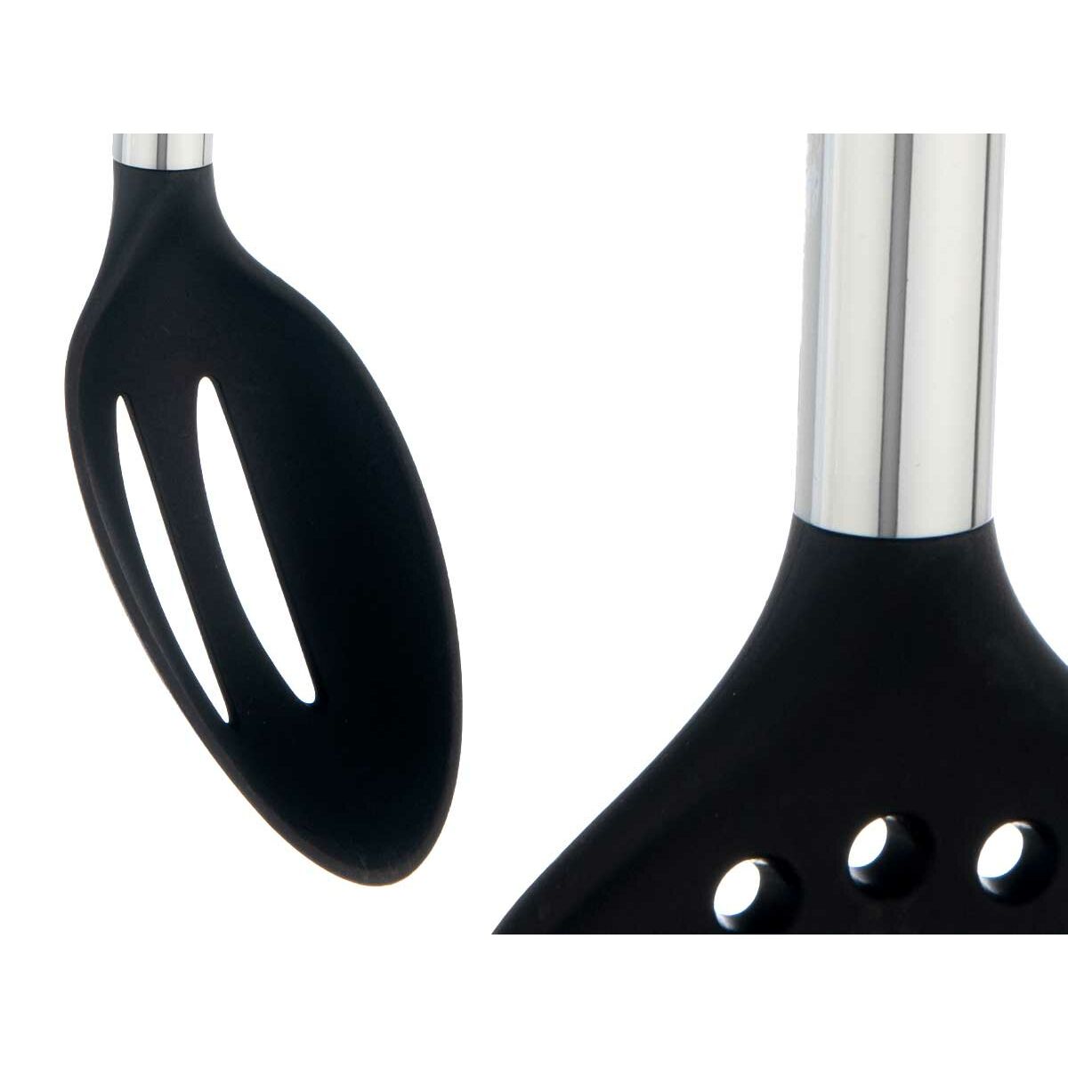 Set di Utensili da Cucina Kinvara Legno Metallo polipropilene Plastica PBT 14 x 38 x 14 cm 7 Pezzi - Immagine 3