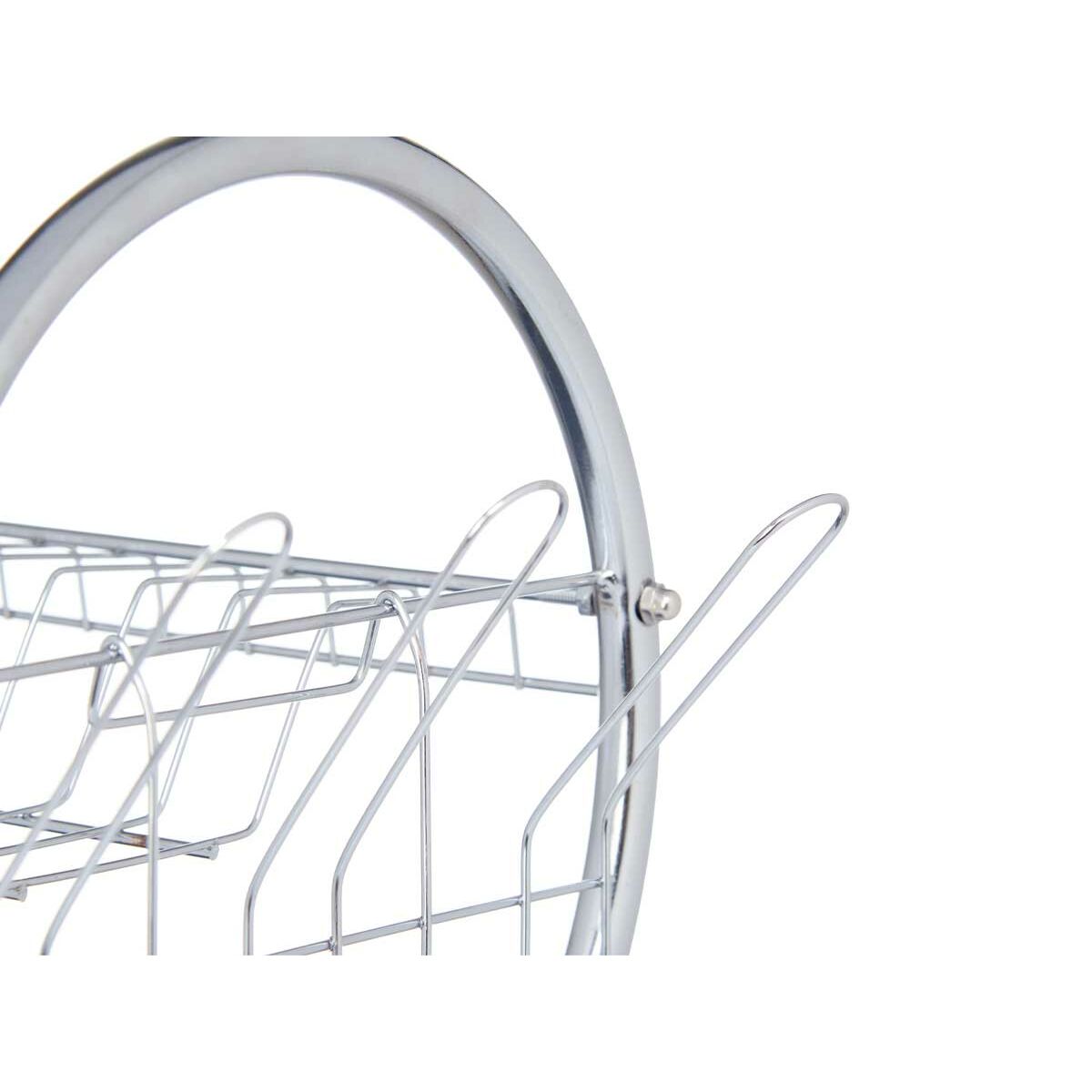 Scolapiatti da Lavandino Kinvara Bianco 45,5 x 24,5 x 37,5 cm 40 x 11,5 x 26,5 cm - Immagine 3