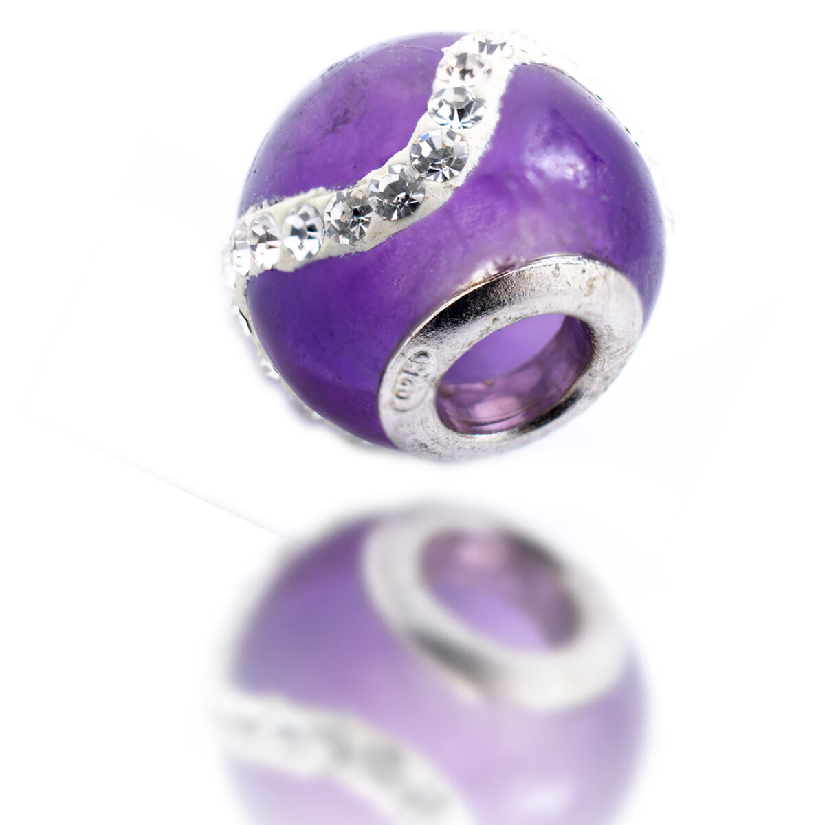 Perlina Donna Viceroy VMM0212-17 Argentato 1 cm - Immagine 2
