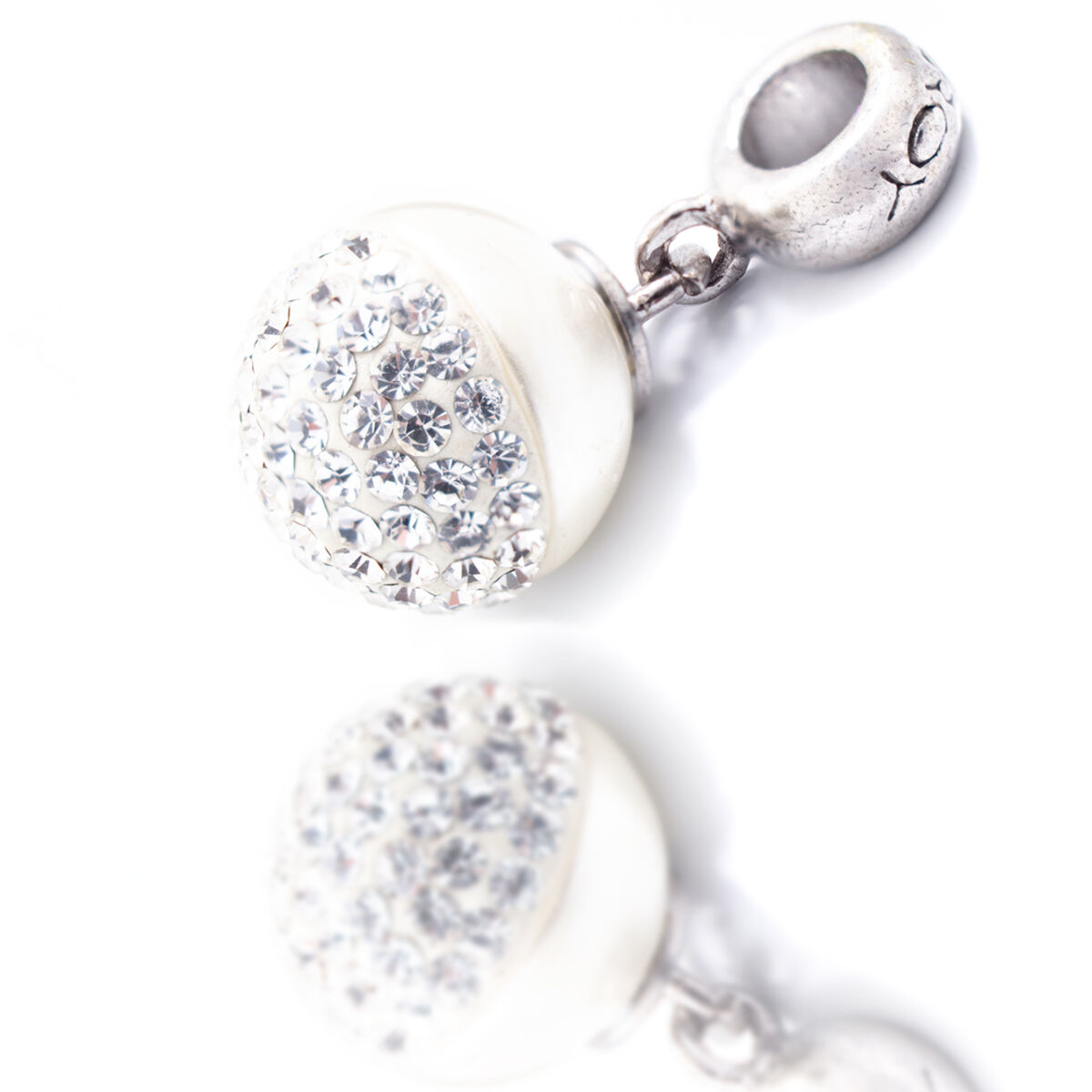 Perlina Donna Viceroy VMM0263-20 Argentato 1 cm - Immagine 2