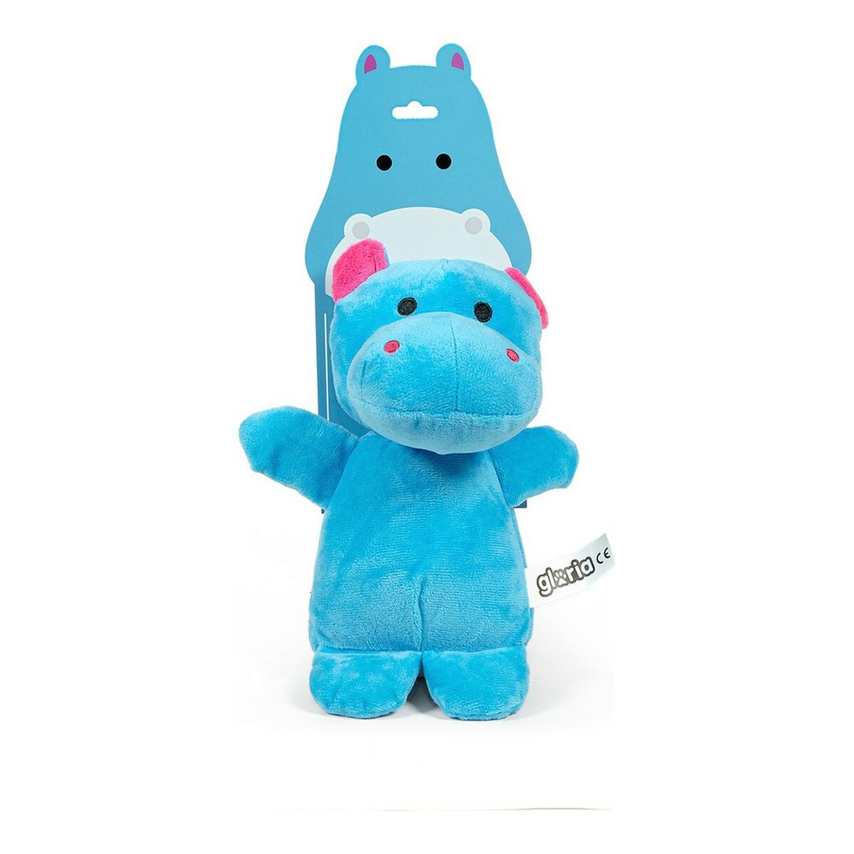Peluche per cani Gloria Nomana 10 cm Ippopotamo - Immagine 2