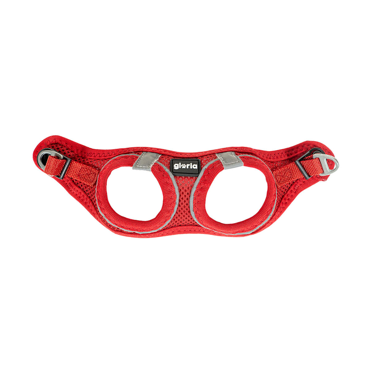 Imbracatura per Cani Gloria Trek Star 29,4-32,6 cm 41,4-43 cm Rosso S - Immagine 4