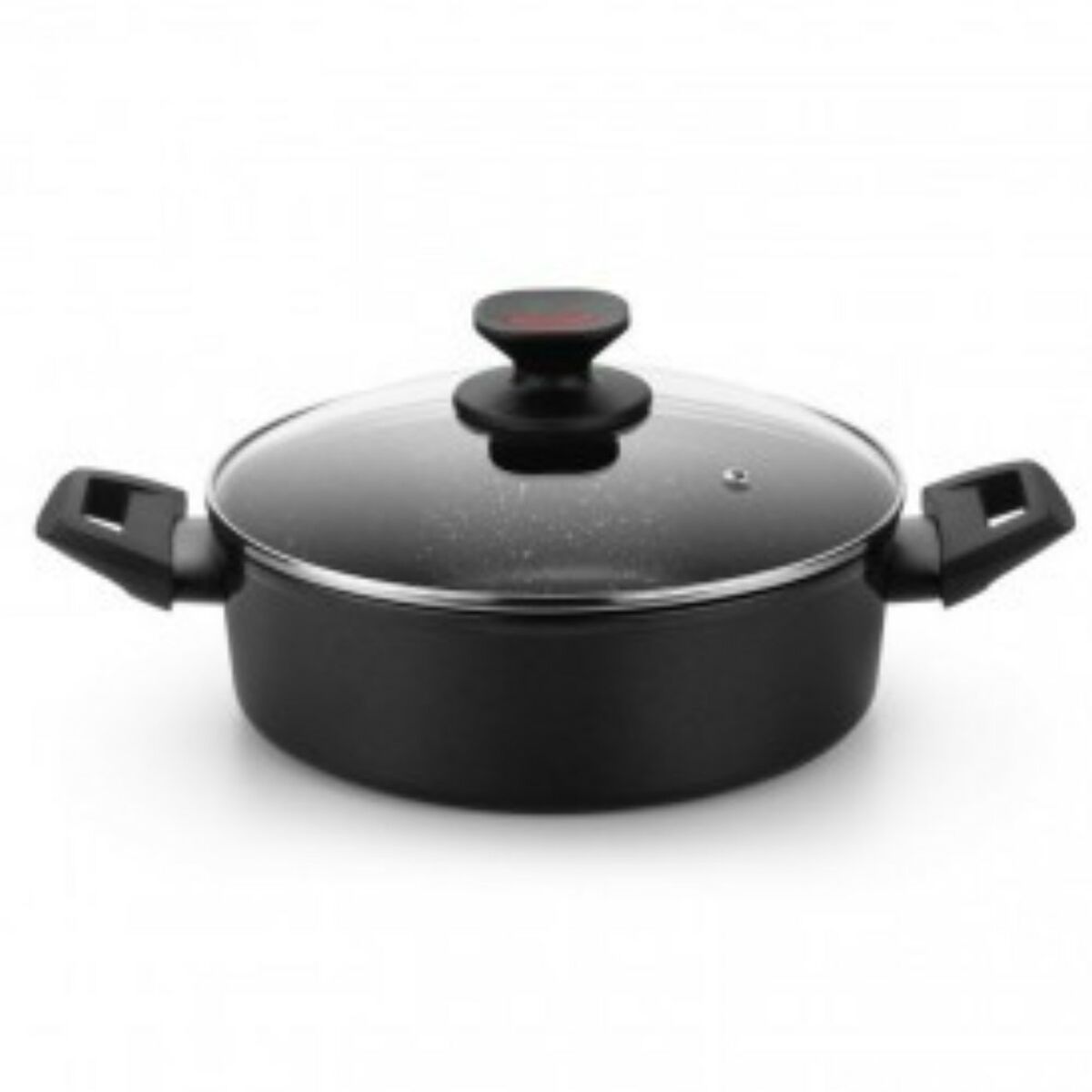 Casseruola Monix TITAN ROCK Nero Ø 28 cm