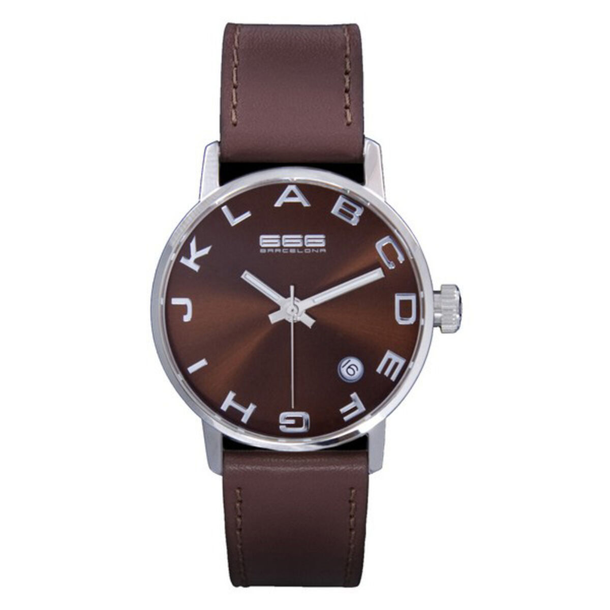 Orologio Unisex 666 Barcelona 666-273 (Ø 35 mm) - Immagine 1