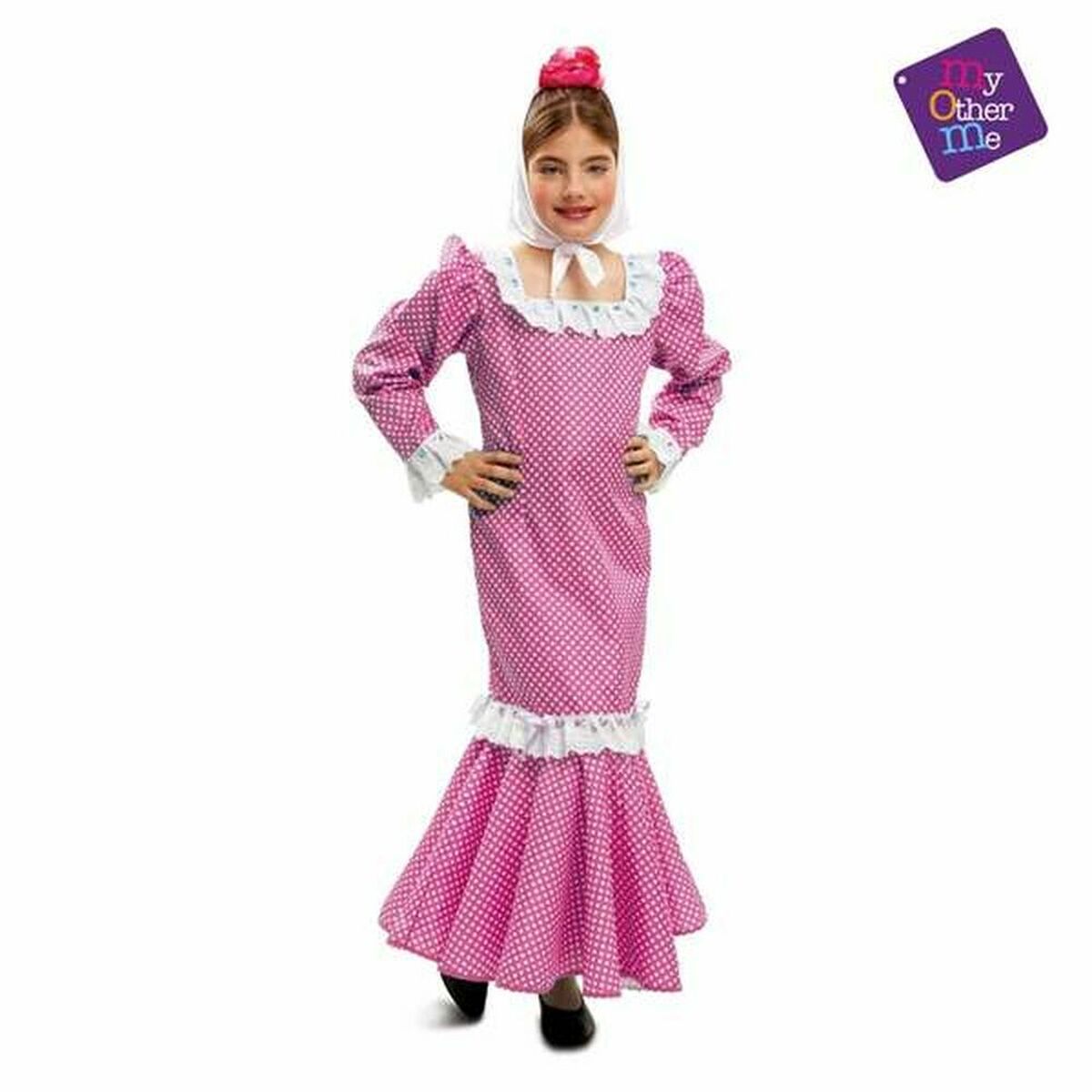 Costume per Bambini My Other Me Madrid Rosa - Immagine 4