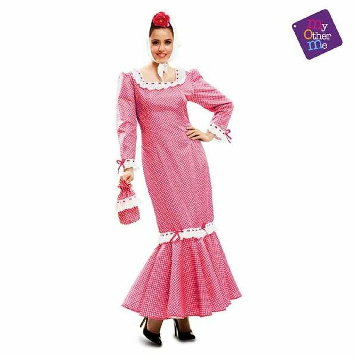 Costume per Adulti My Other Me Madrid Rosa - Immagine 2