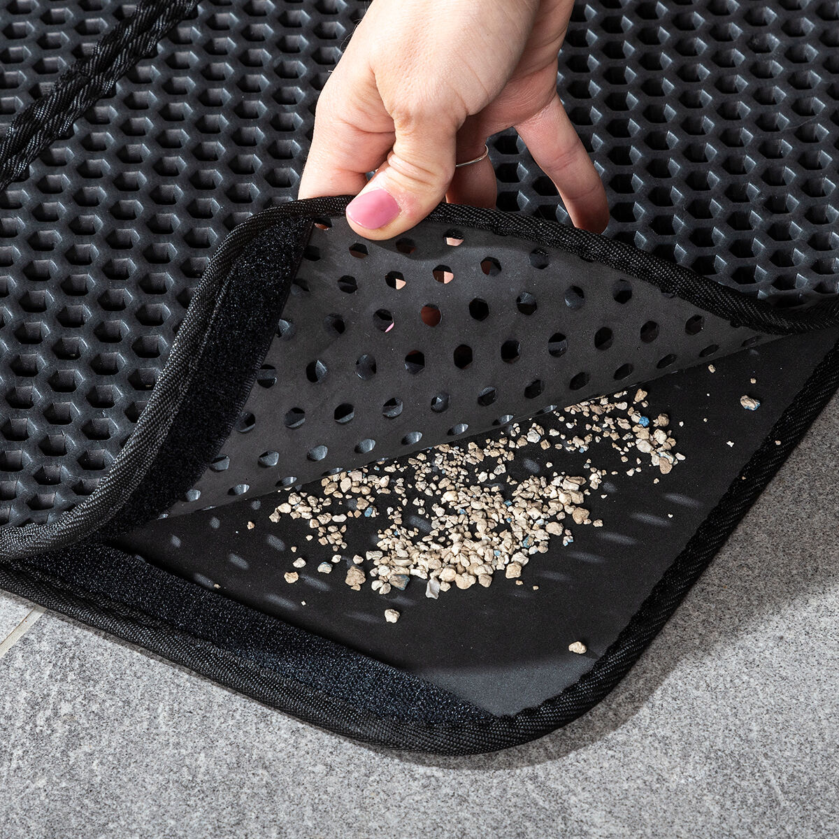 Tappetino per Lettiera per Gatti Clikatt InnovaGoods - Immagine 5