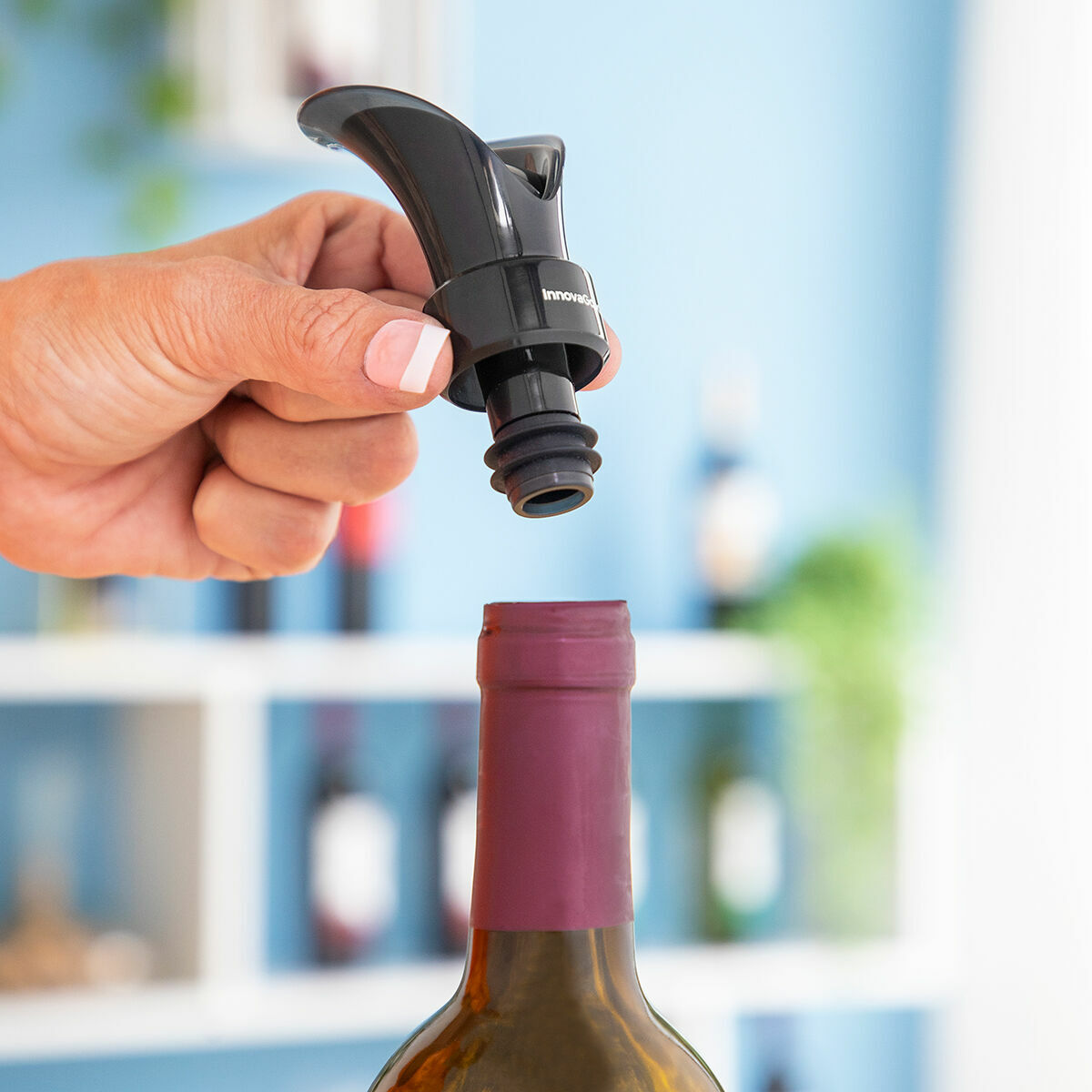 Tappo Erogatore Aeratore di Vino 2 in 1 Wintopp InnovaGoods - Immagine 4
