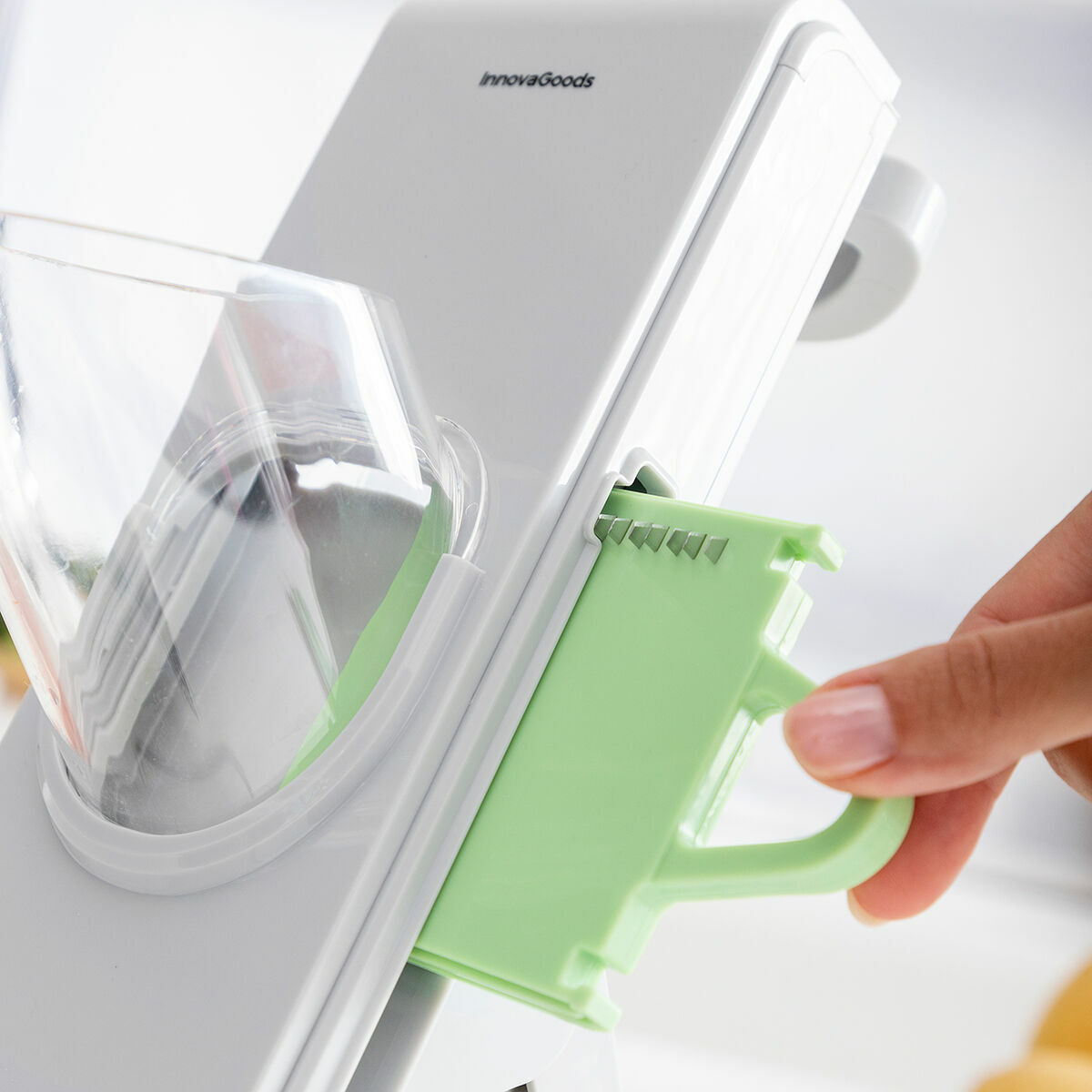 Mandolina Tagliaverdure Pieghevole 5 in 1 Slichen InnovaGoods - Immagine 8