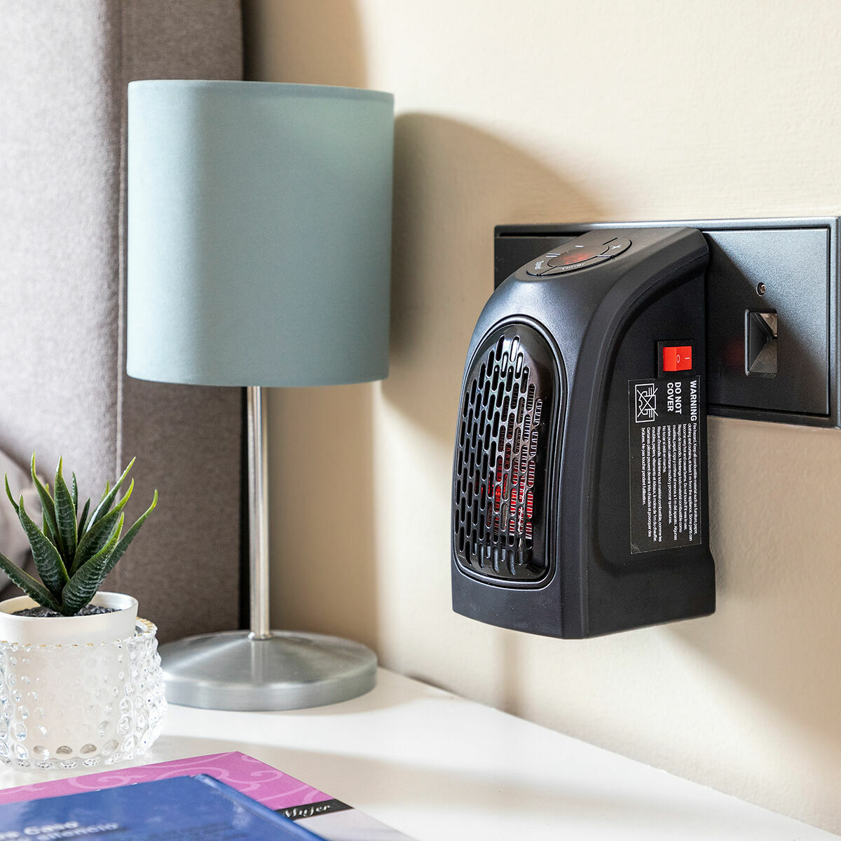 Mini Termoventilatore con Spina Portatile Heatpod InnovaGoods 400 W - Immagine 5