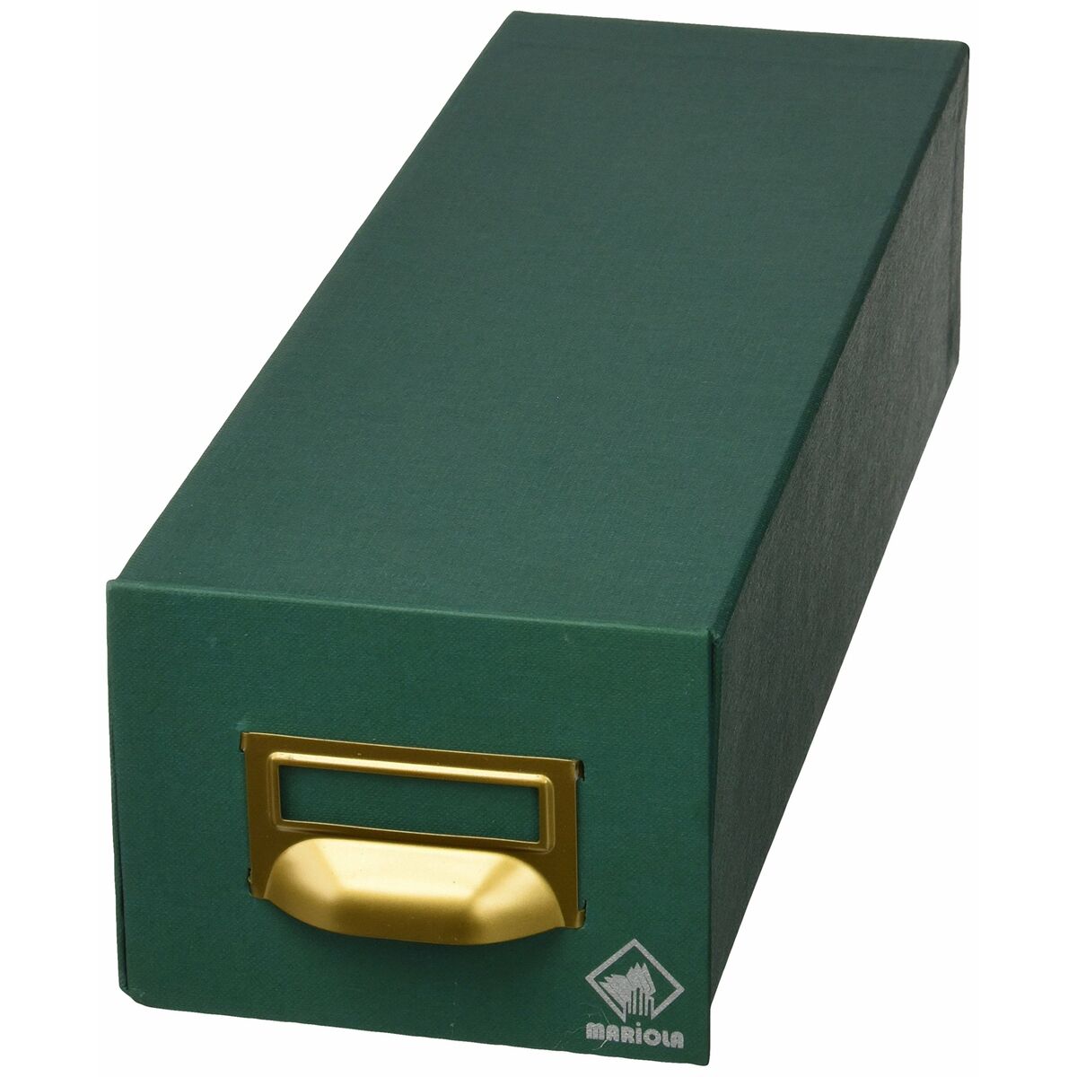 Classificatore compilabile Mariola Verde Cartone 12,5 x 9,5 x 35 cm