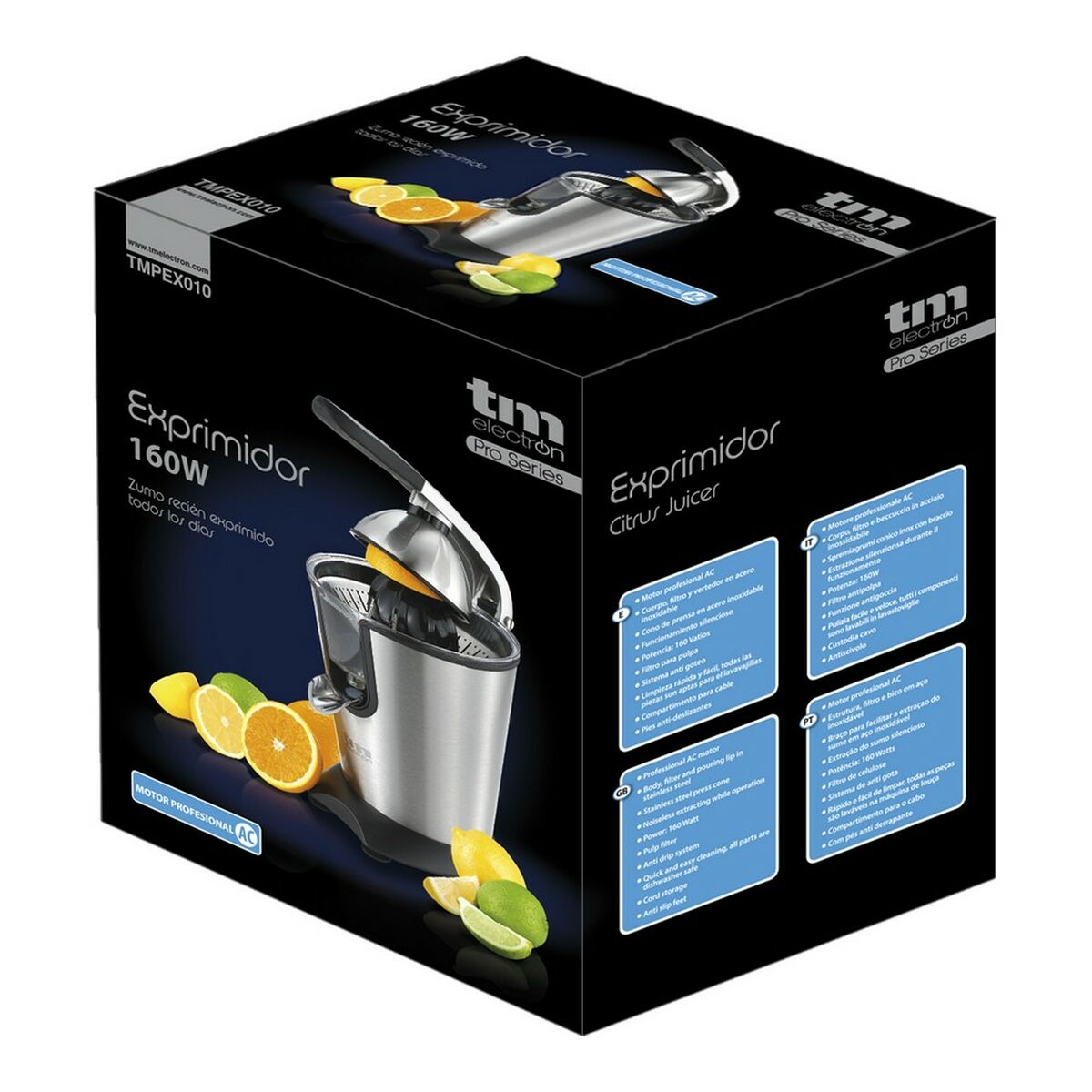 Spremiagrumi Elettrico TM Electron Acciaio inossidabile 160 W - Immagine 5
