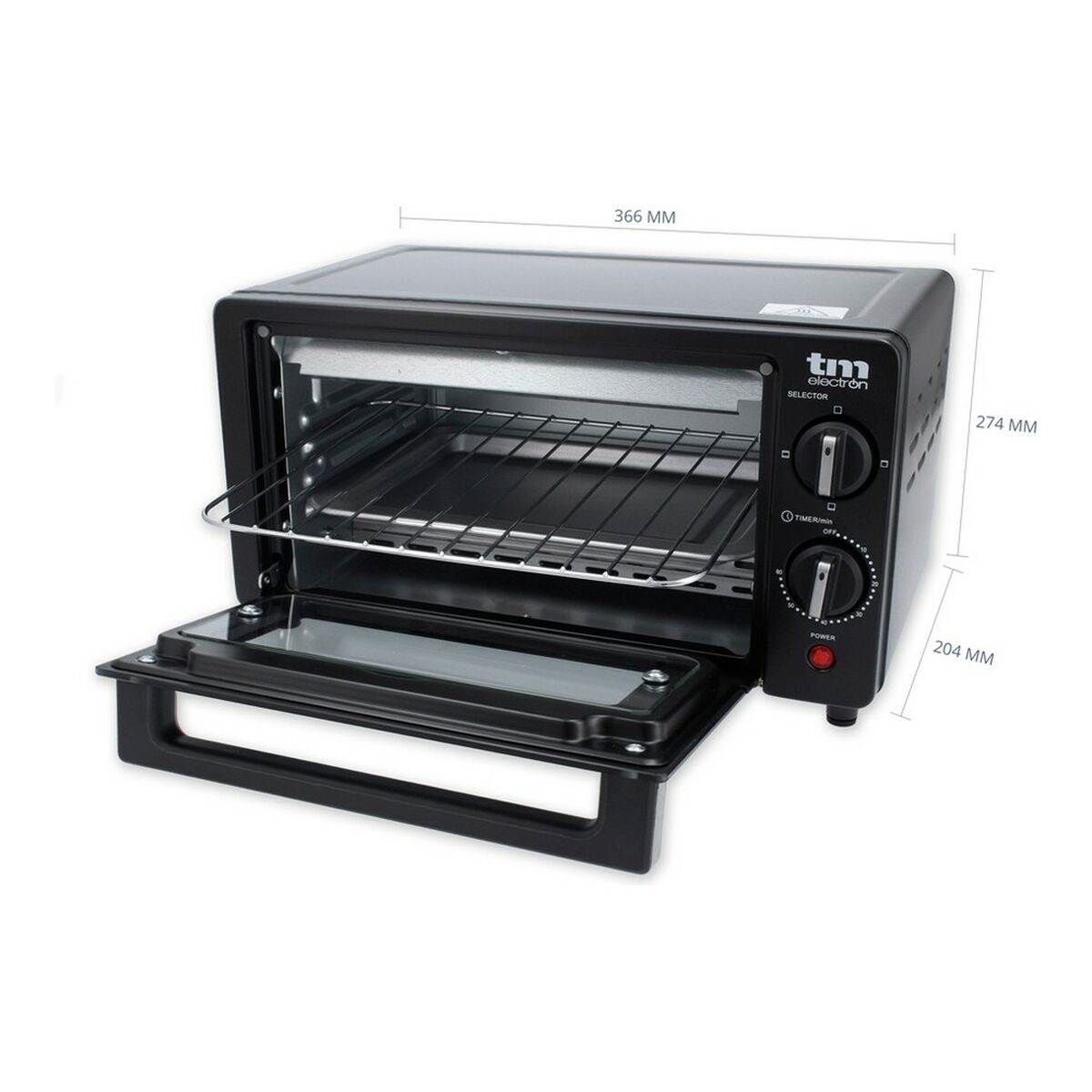 Mini Forno Elettrico TM Electron 10 L - Immagine 2