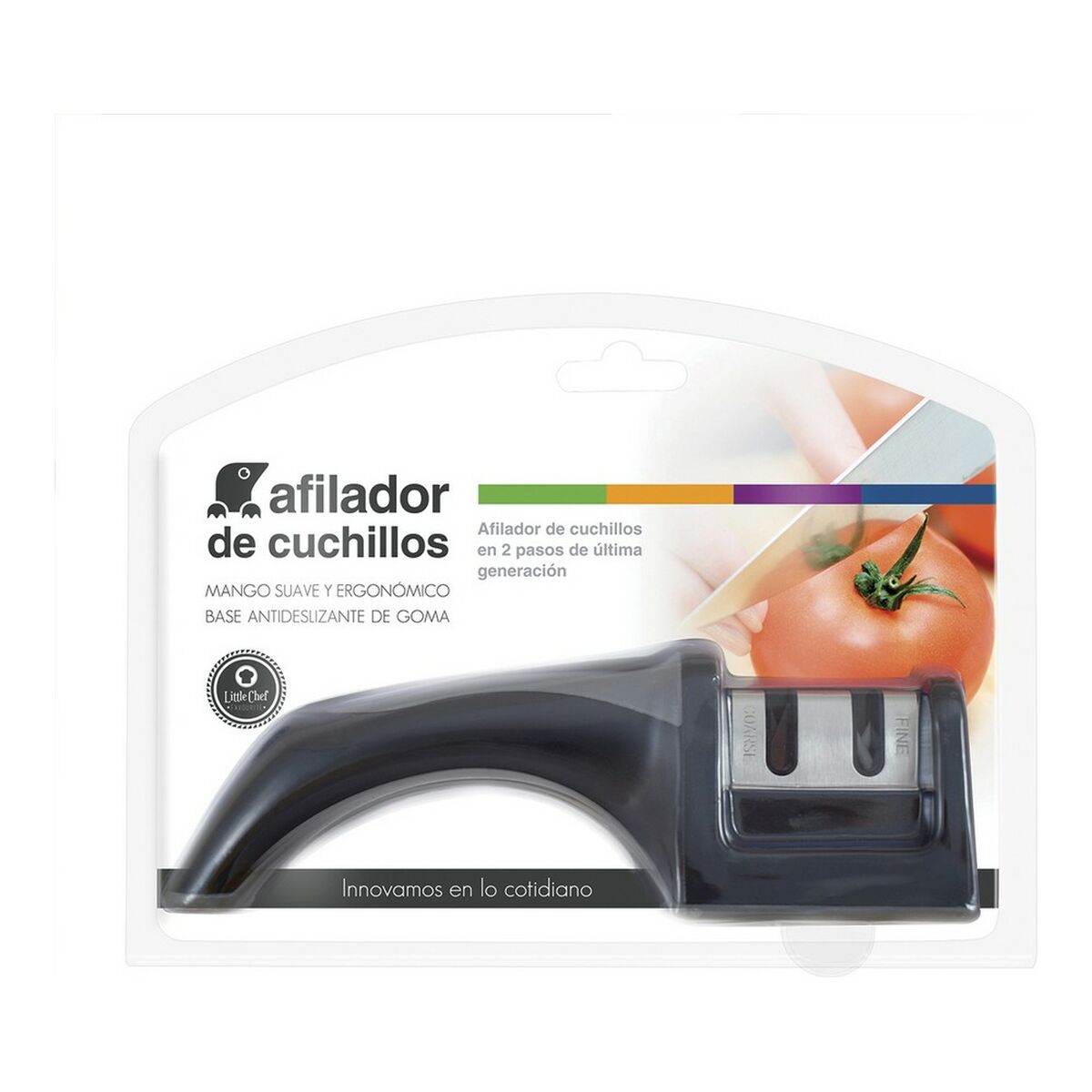 Affilacoltelli TM Home Maniglia ergonomica Ceramica carburo - Immagine 2