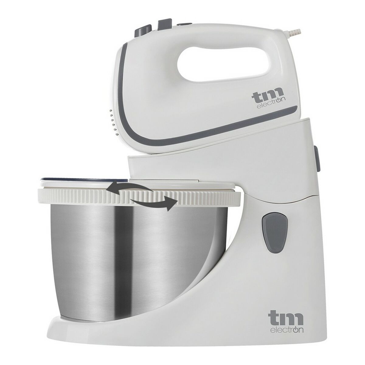 impastatrice mixer con ciotola TM Electron 400 W - Immagine 5