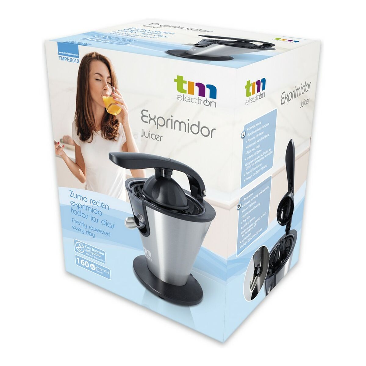 Spremiagrumi Elettrico TM Electron Acciaio inossidabile 160 W - Immagine 6