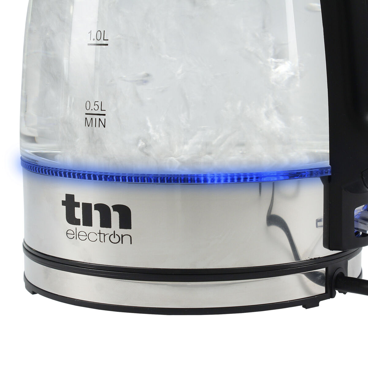 Bollitore TM Electron 1,7 L Cristallo Vetro Borosilicato - Immagine 5