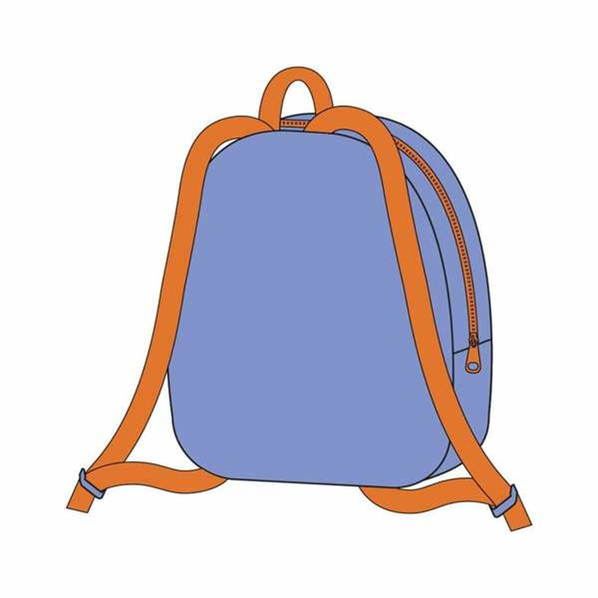 Zaino Scuola Bluey Azzurro 18 x 22 x 4 cm - Immagine 2