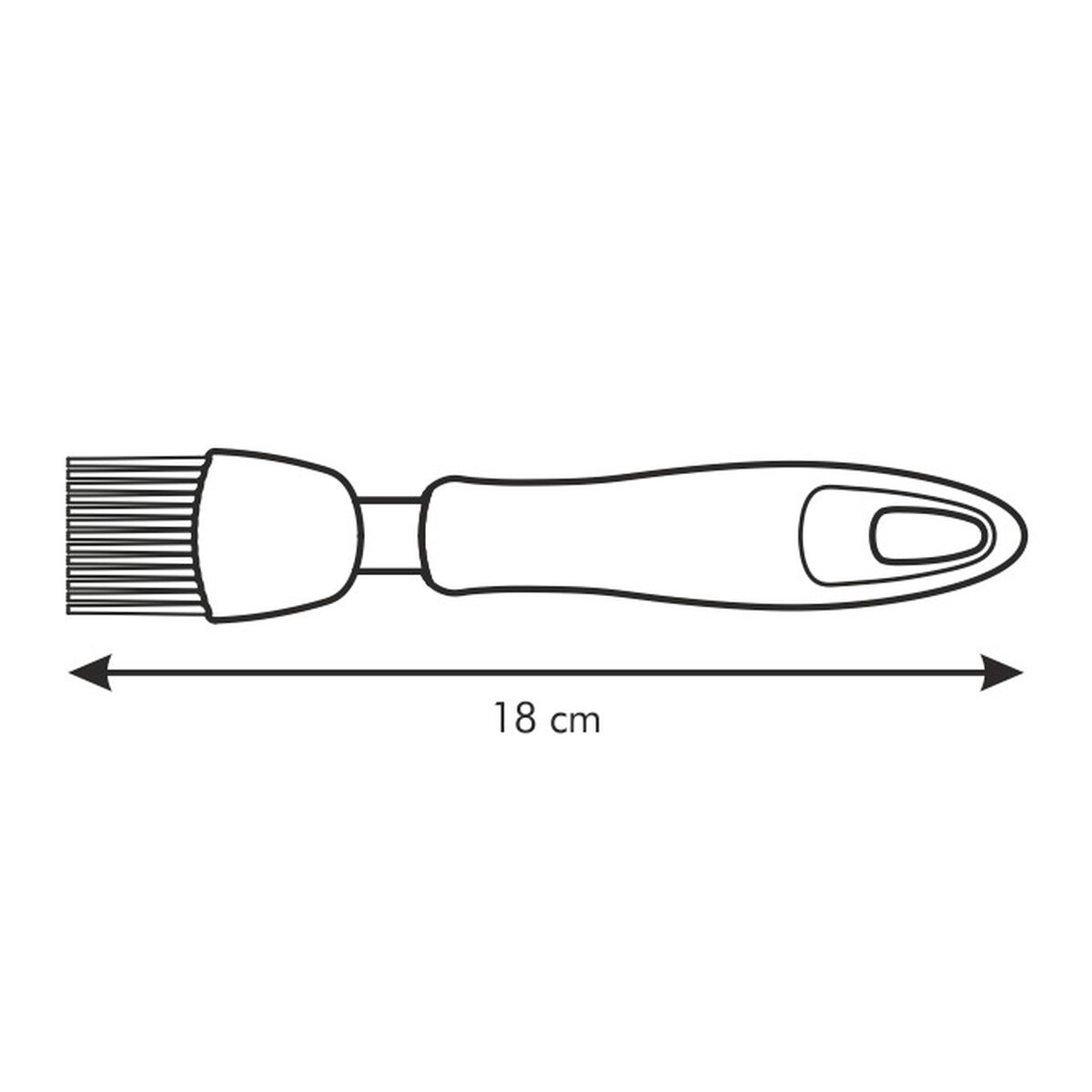 Pennello da Cucina Tescoma Presto Silicone Giallo - Immagine 3