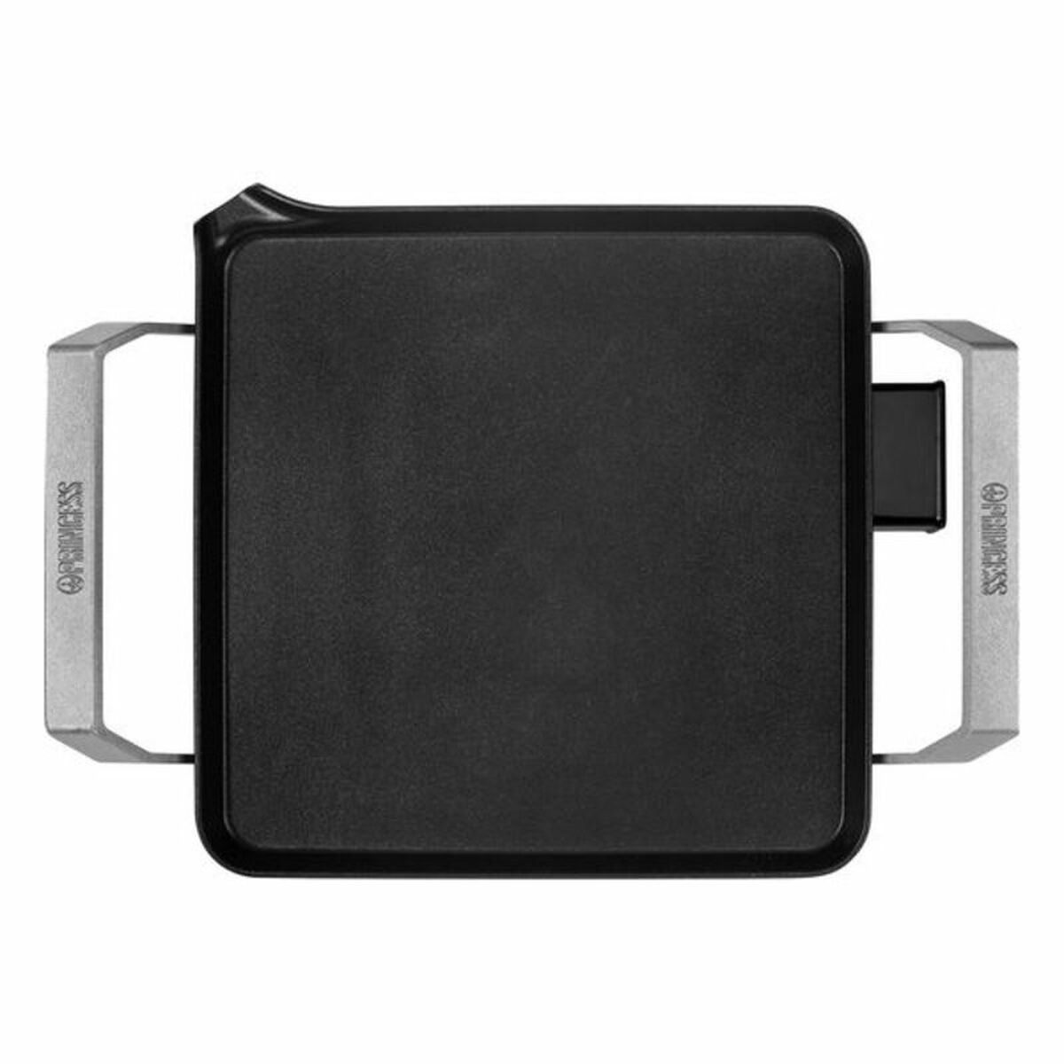 Piastra in Pietra per Arrostire Princess 01.103090.01.001 Bianco Nero Alluminio Plastica - Immagine 2