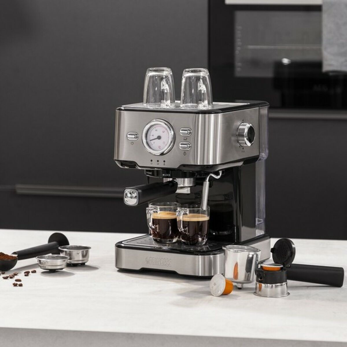 Caffettiera Express a Leva Princess 01.249412.01.001 Acciaio 1,5 L - Immagine 7