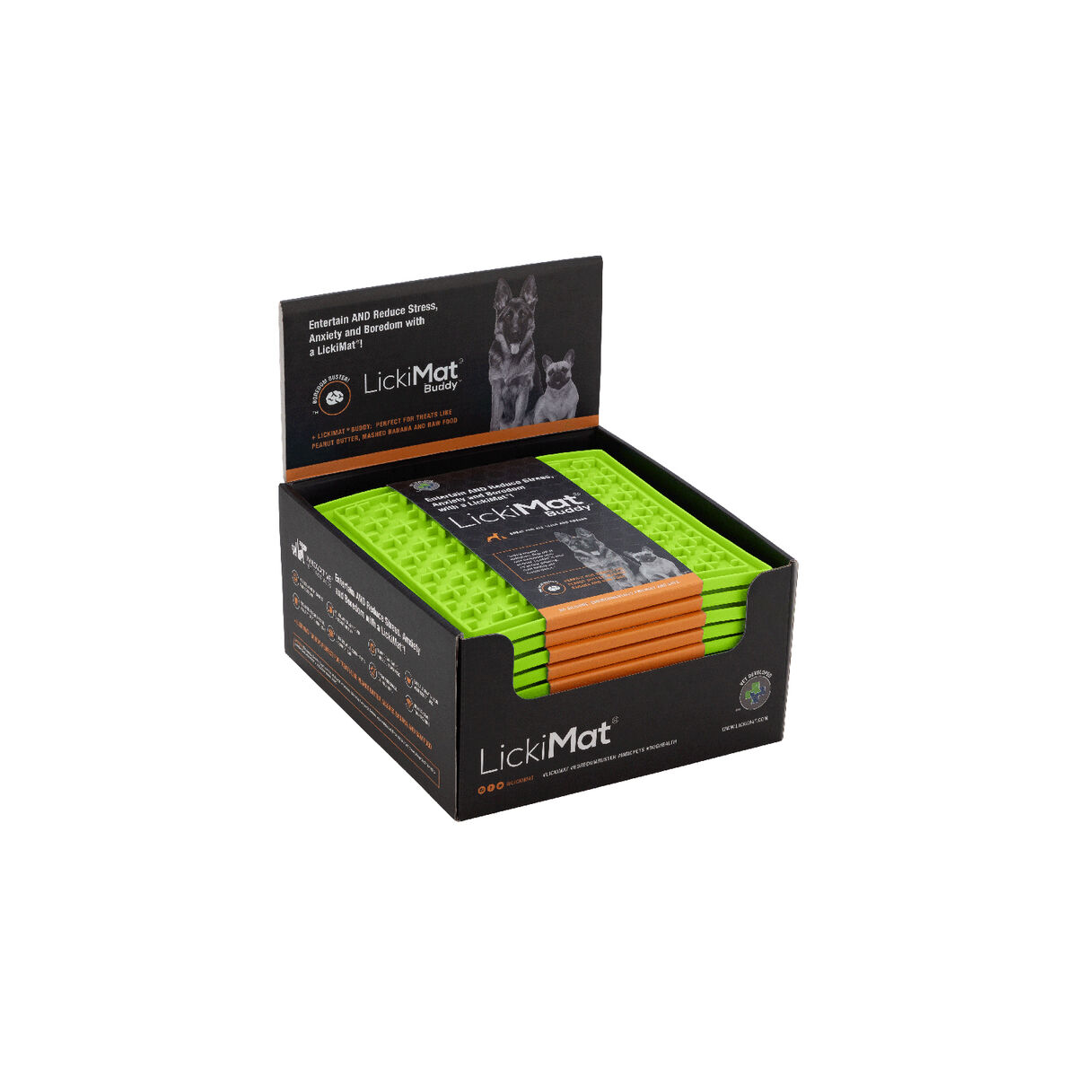 Ciotola per cani Lickimat Verde TPR - Immagine 2