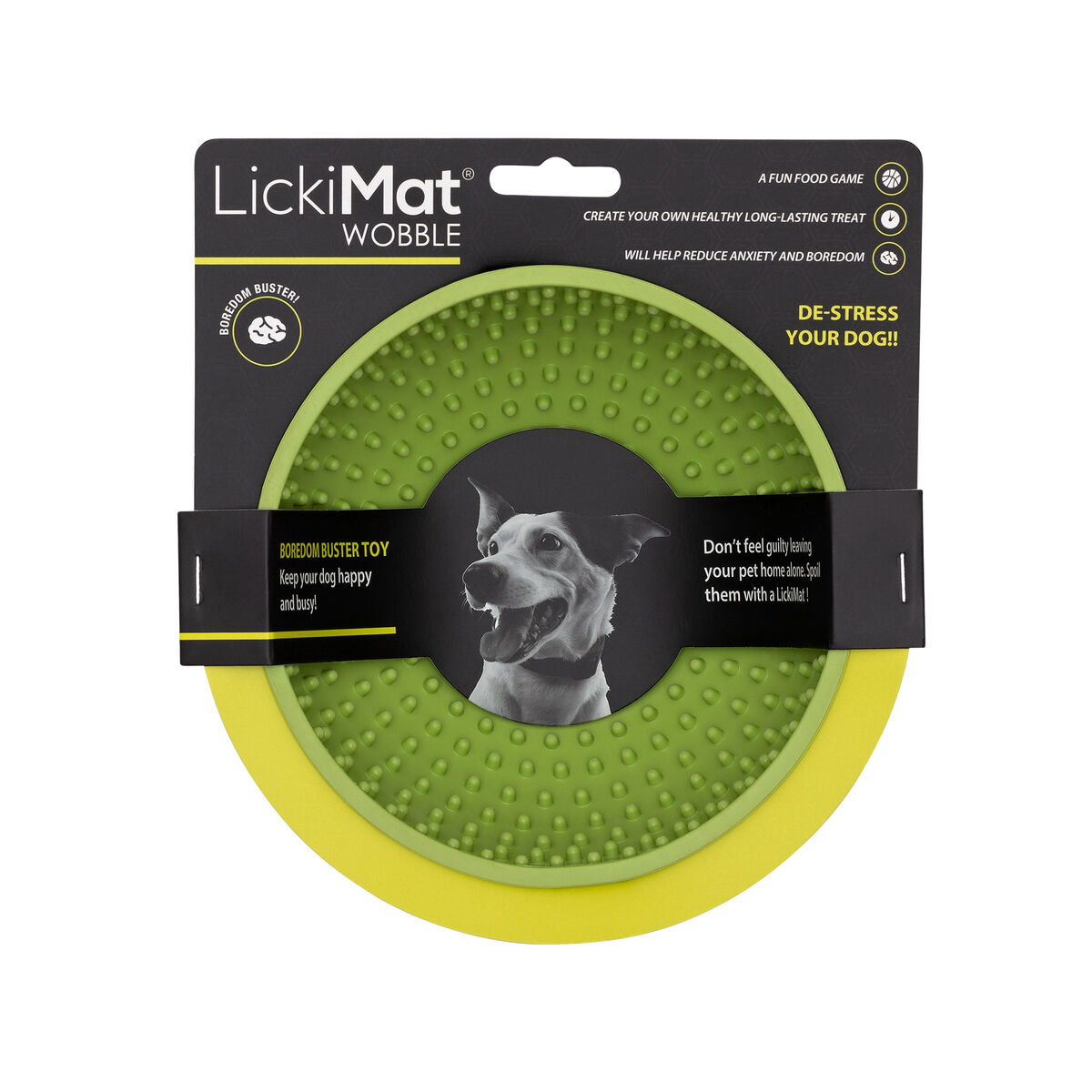 Ciotola per cani Lickimat Verde Gomma Moderno 600 ml - Immagine 3