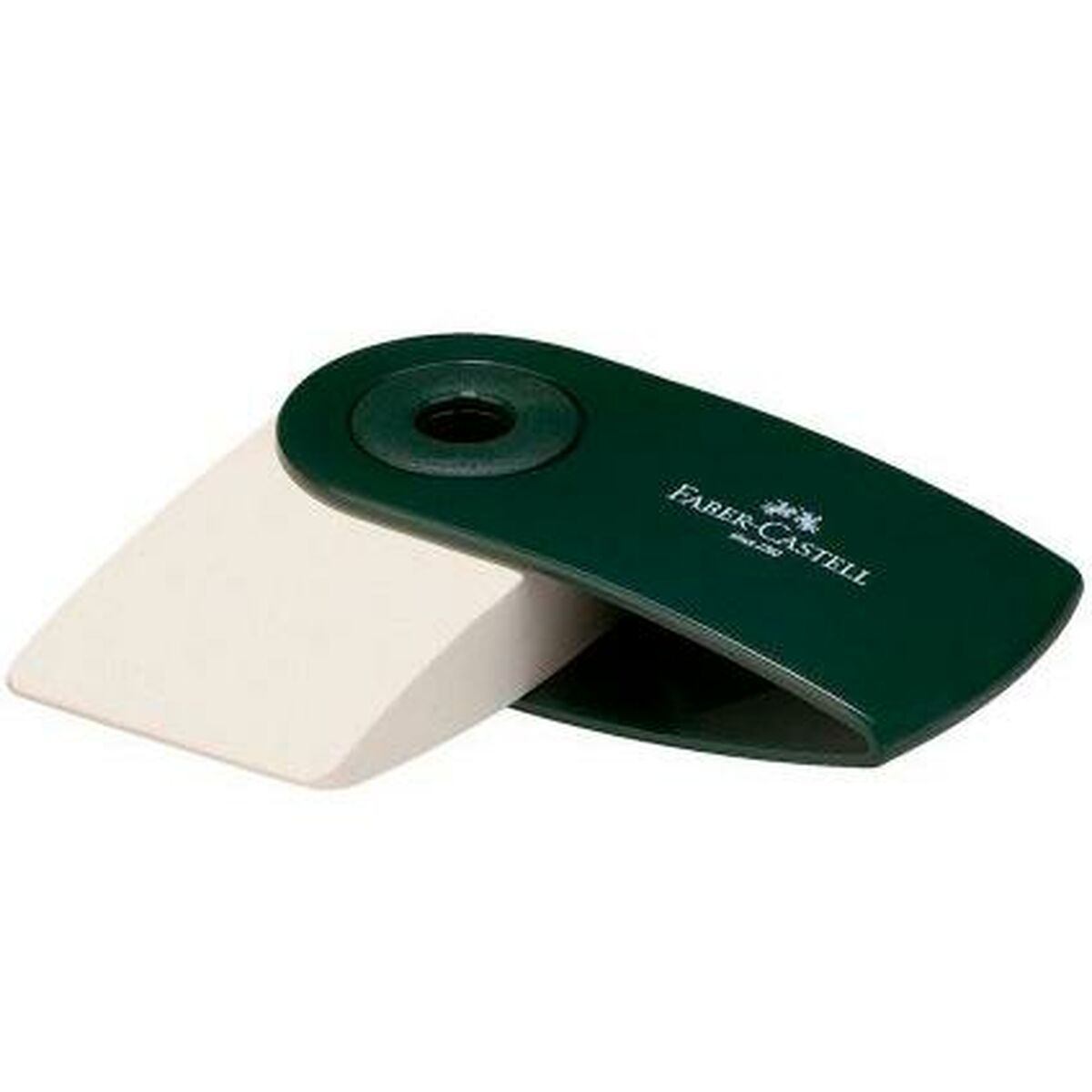 Gomma da cancellare Faber-Castell Sleeve Mini Custodia Verde (12 Unità) - Immagine 2
