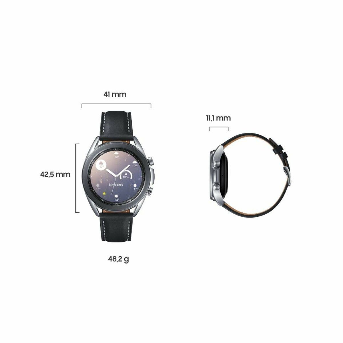 Smartwatch Samsung Galaxy Watch 3 (Ricondizionati A+) - Immagine 2