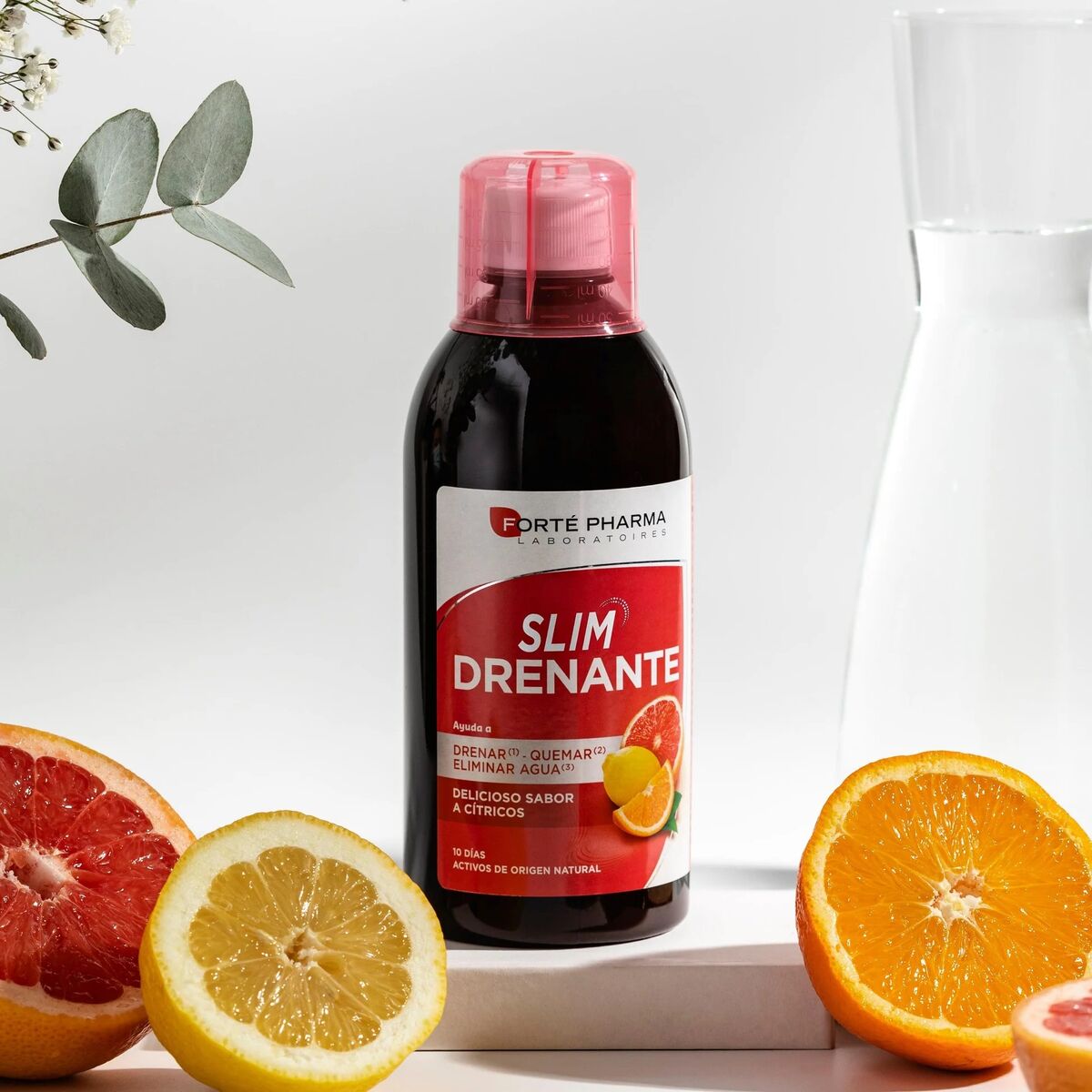 Integratore Alimentare Forté Pharma Slim Drenante 500 ml Agrumi 2 Unità - Immagine 2