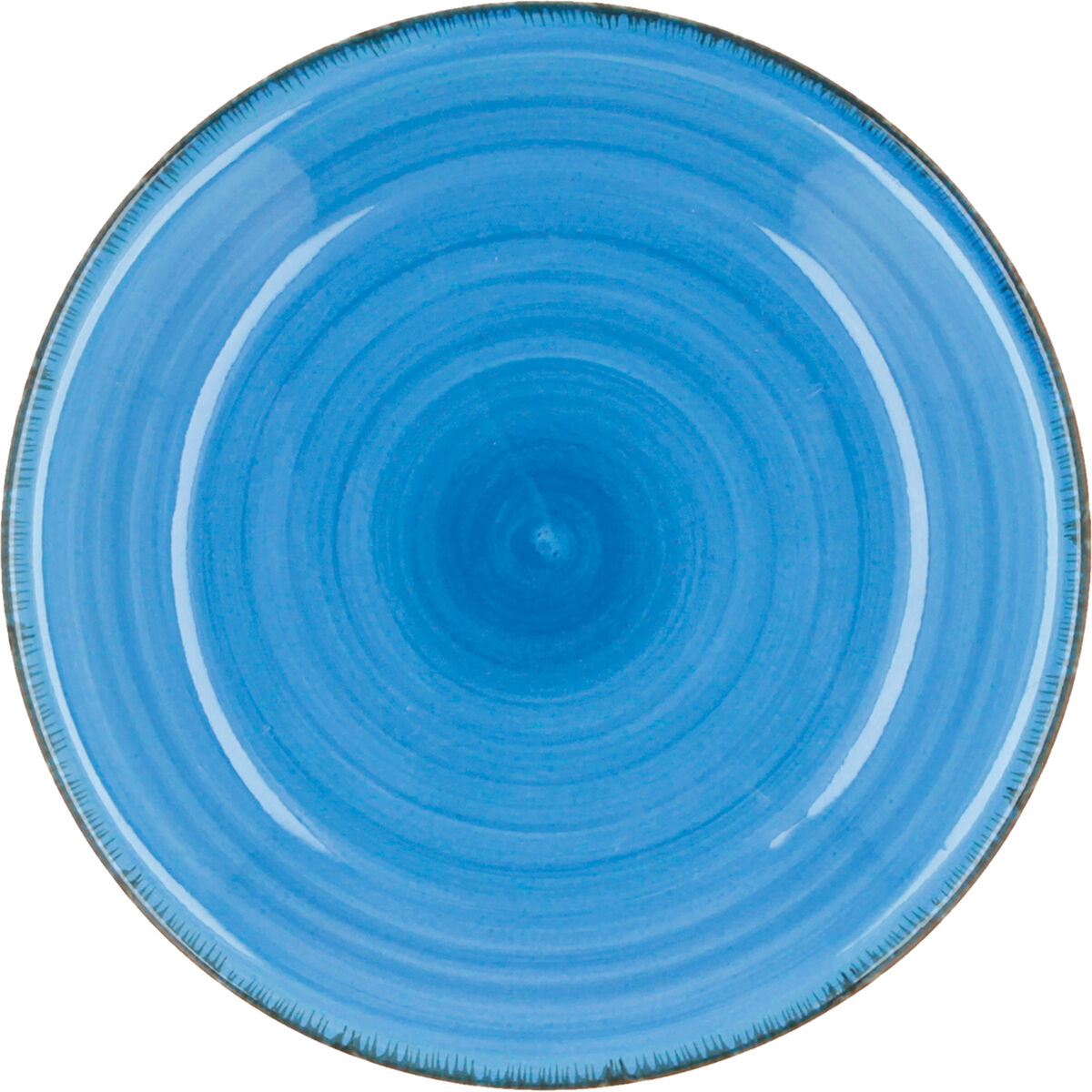 Piatto Fondo Quid Vita Azzurro Ceramica (ø 21,5 cm) (12 Unità) - Immagine 2