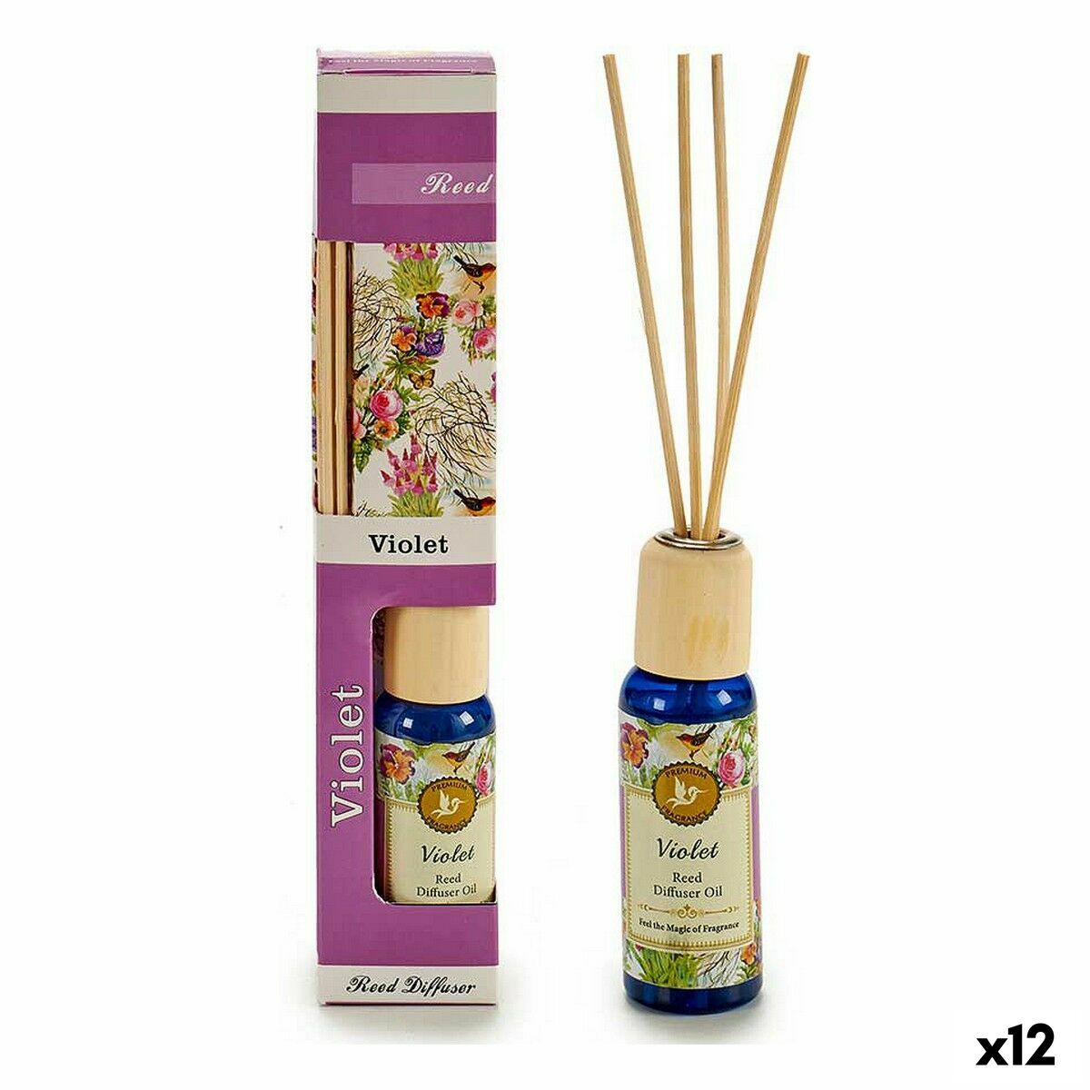 Bastoncini Profumati Acorde Violetta 50 ml (12 Unità)