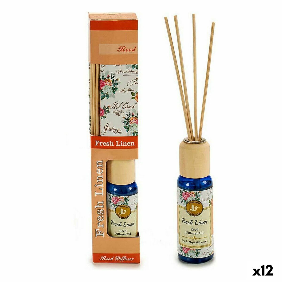 Bastoncini Profumati Acorde Vestiti Puliti 50 ml (12 Unità)