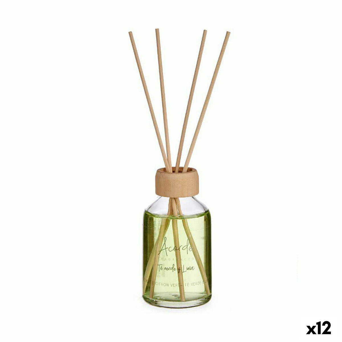 Bastoncini Profumati Acorde Lime Tè Verde 50 ml (12 Unità)