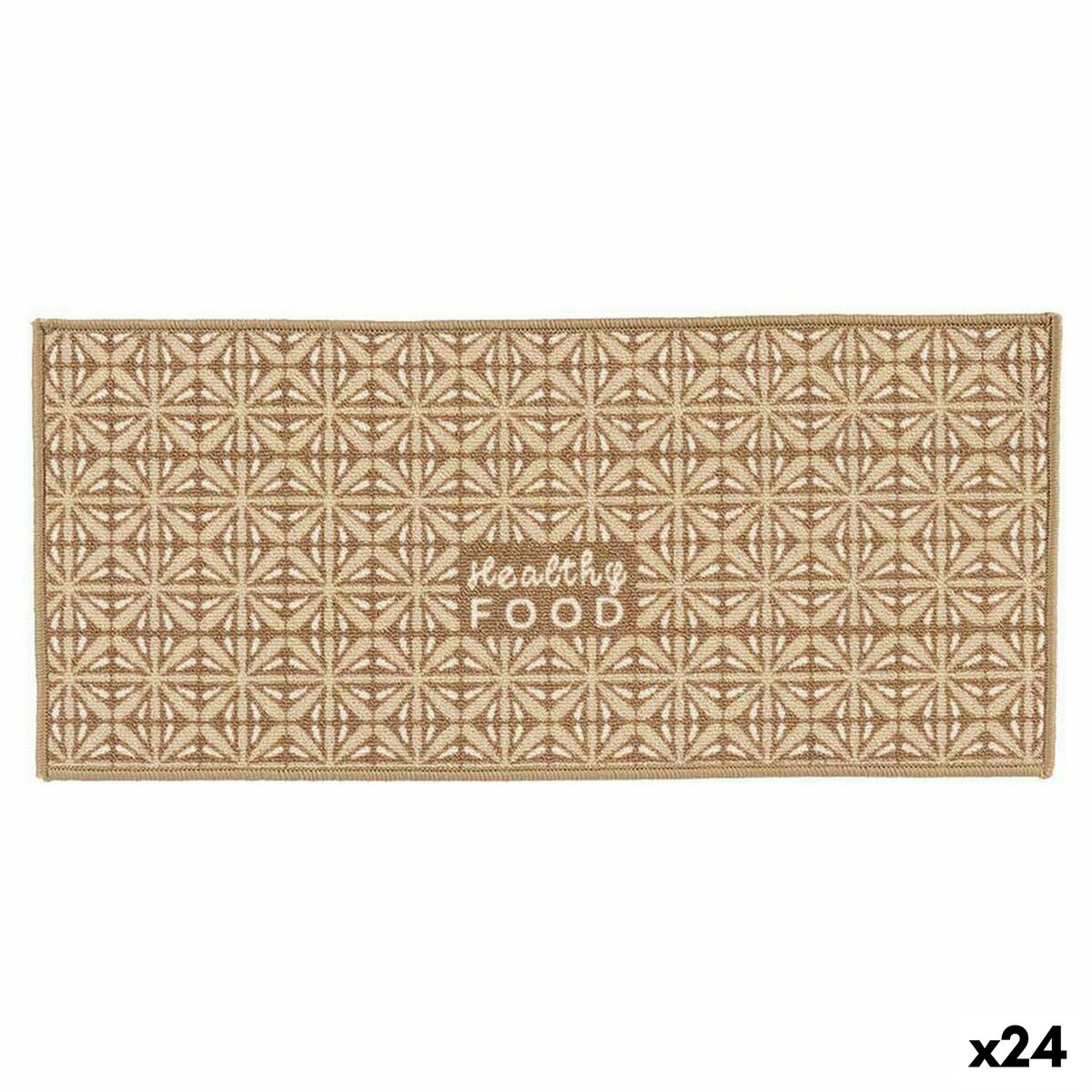 Tappeto Kinvara Healthy Food Beige 90 x 40 cm 40 x 0,05 x 90 cm (24 Unità)