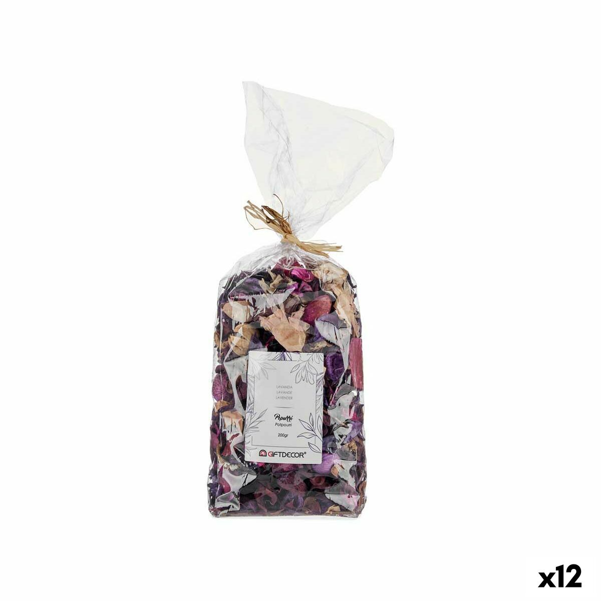 Fiori Decorativi Gift Decor Popurri Viola Naturale 11 x 28 x 8 cm 12 x 28 x 10 cm Lavanda (12 Unità)