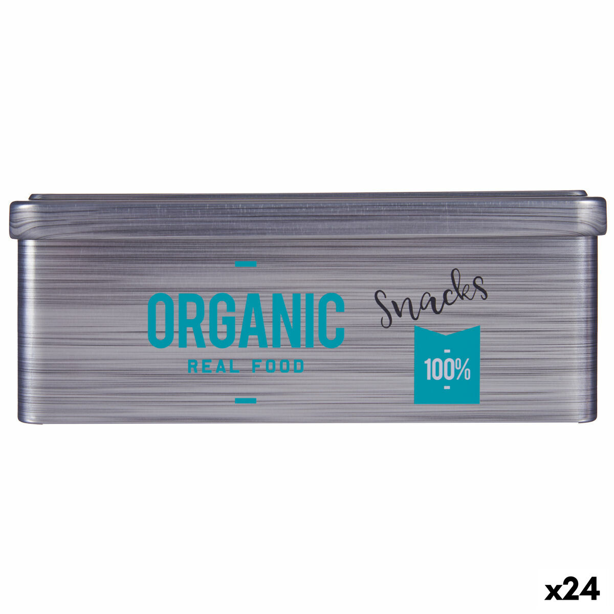Barattolo Kinvara Organic Grigio Snacks (24 Unità)