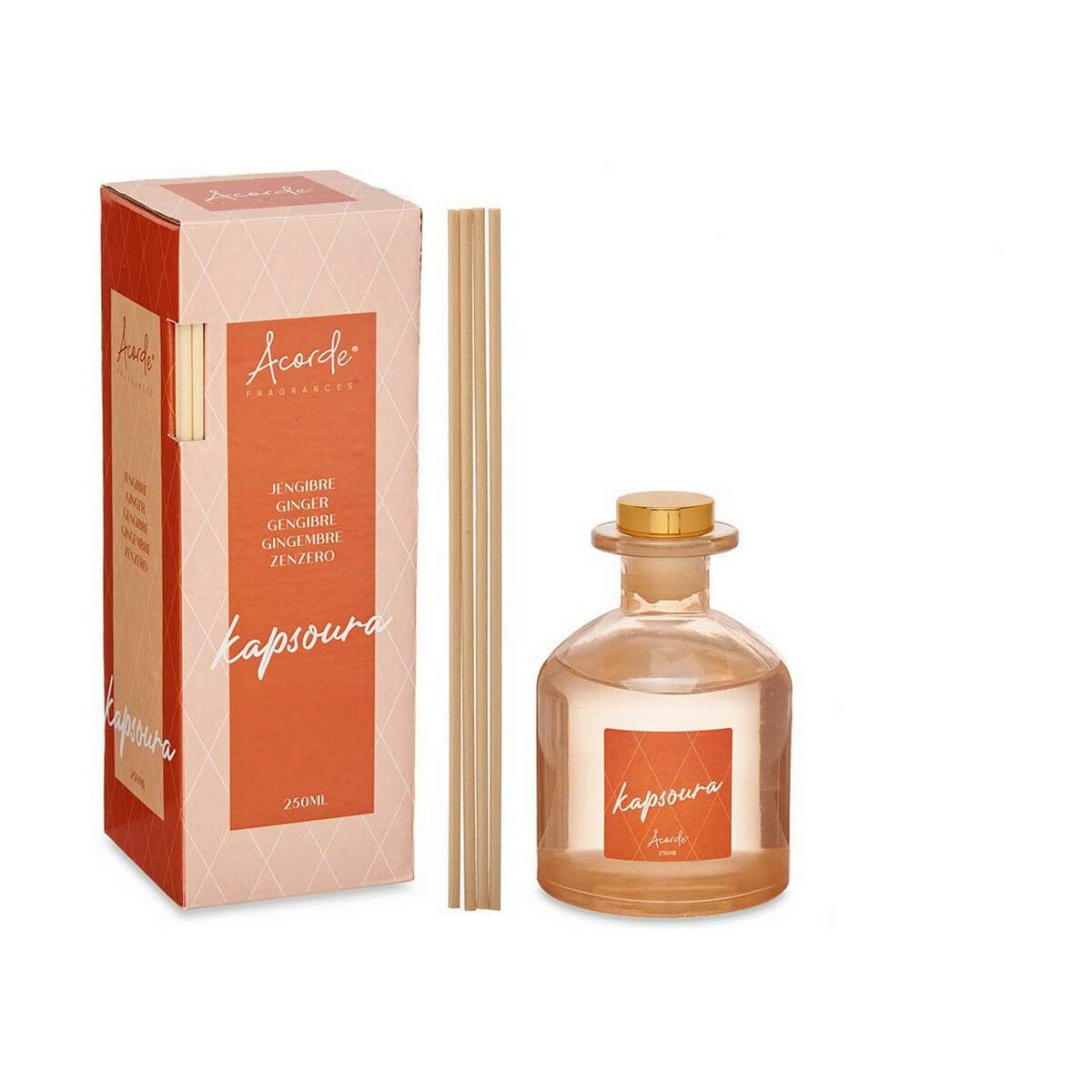 Bastoncini Profumati Acorde Zenzero 250 ml (6 Unità) - Immagine 3