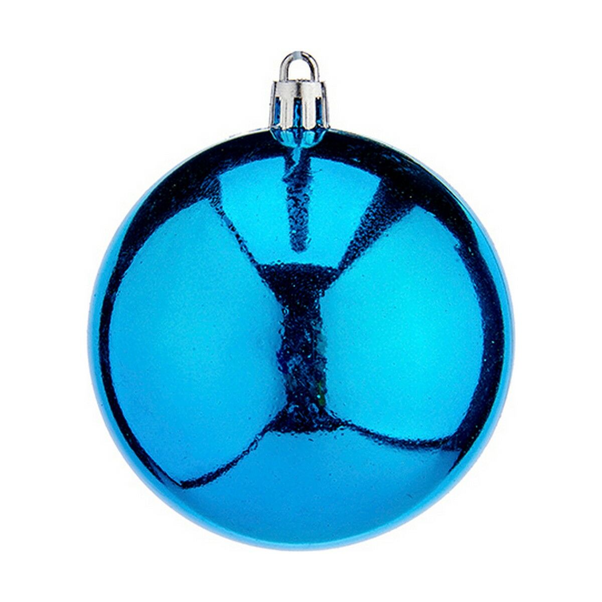 Set di palline di Natale Krist+ Azzurro Plastica (12 Unità) - Immagine 3