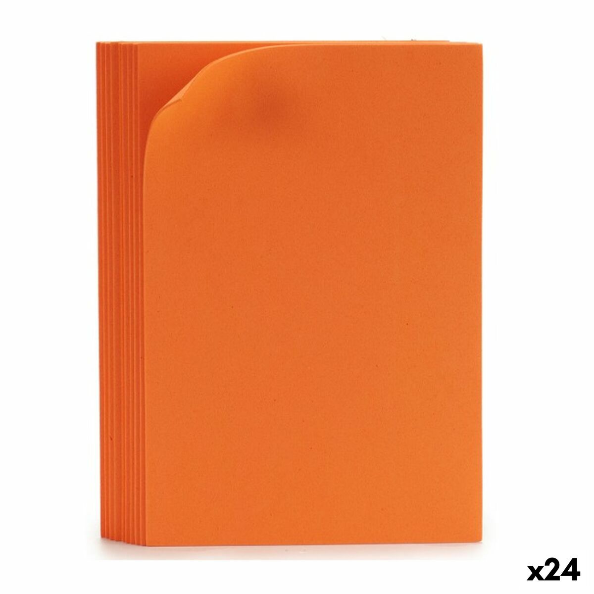 Gomma Eva Pincello Arancio 30 x 0,2 x 20 cm (24 Unità)