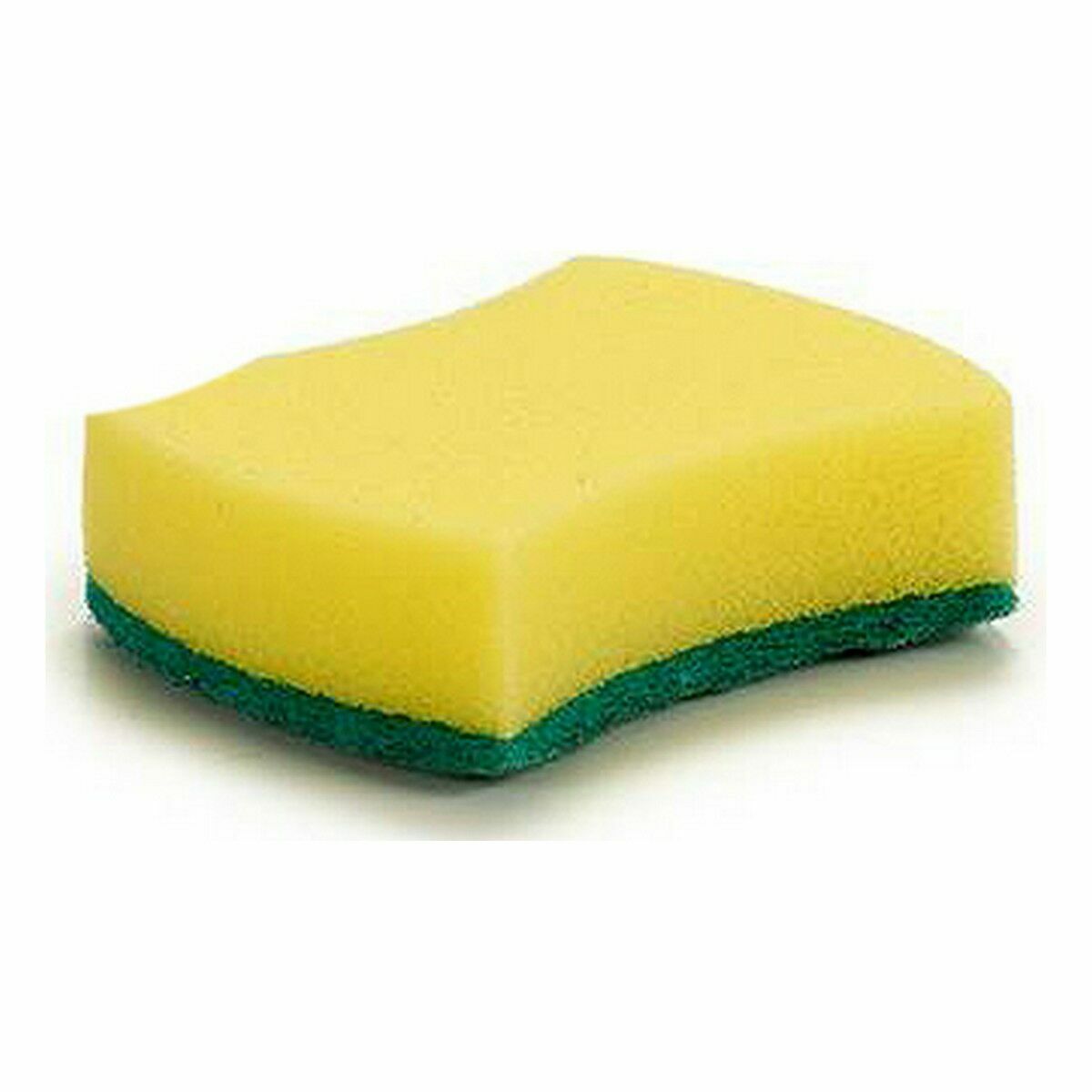 Spugna Giallo Verde Fibra sintetica 10 x 3 x 7,5 cm (96 Unità) - Immagine 3