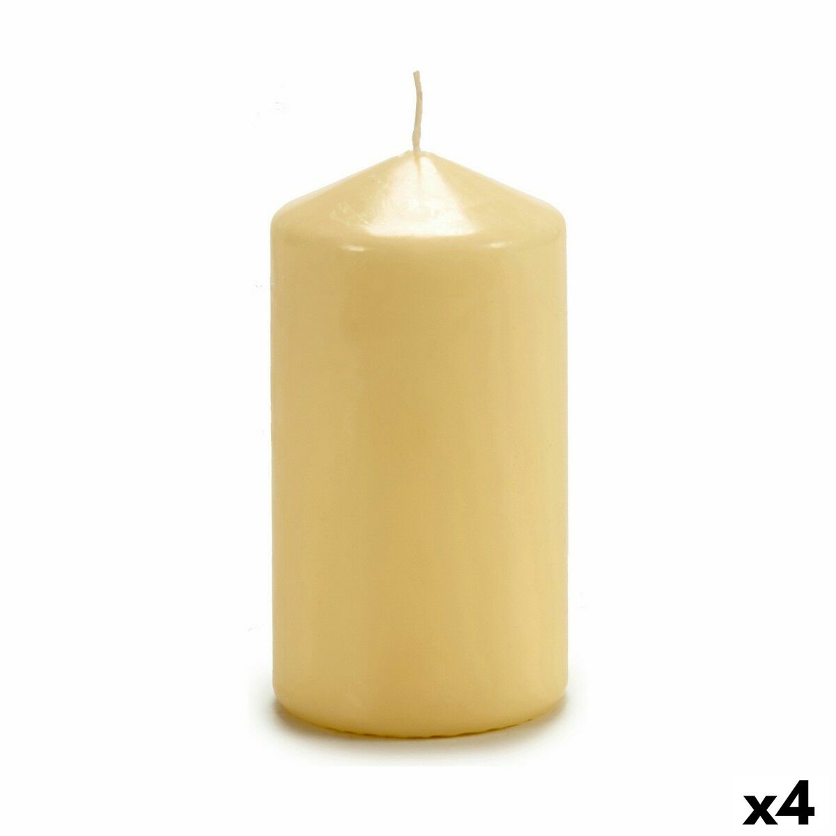 Candela Acorde Crema 7 x 13 x 7 cm (4 Unità)